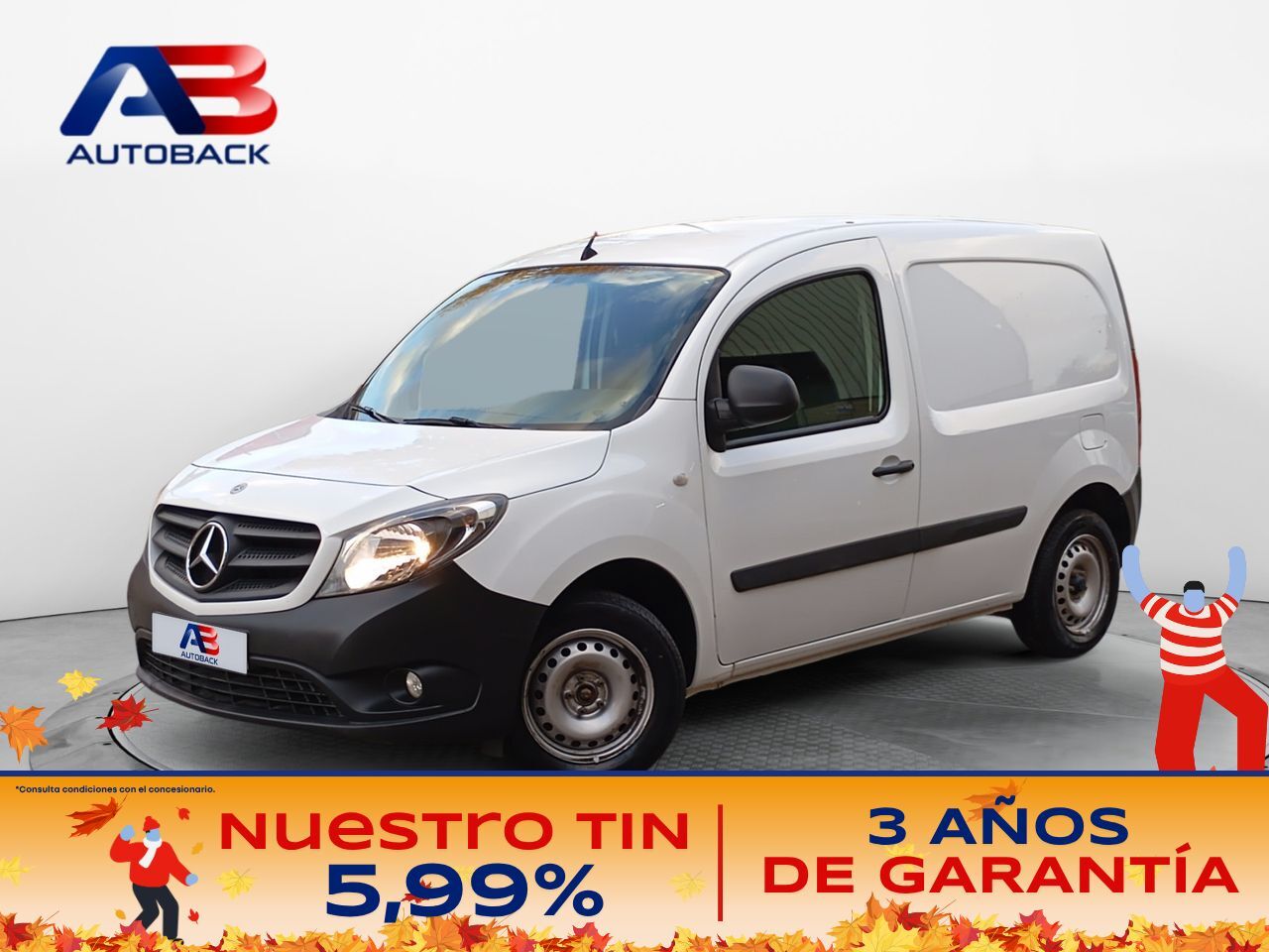 MERCEDES Citan (109 CDI Furgón Largo) en Madrid