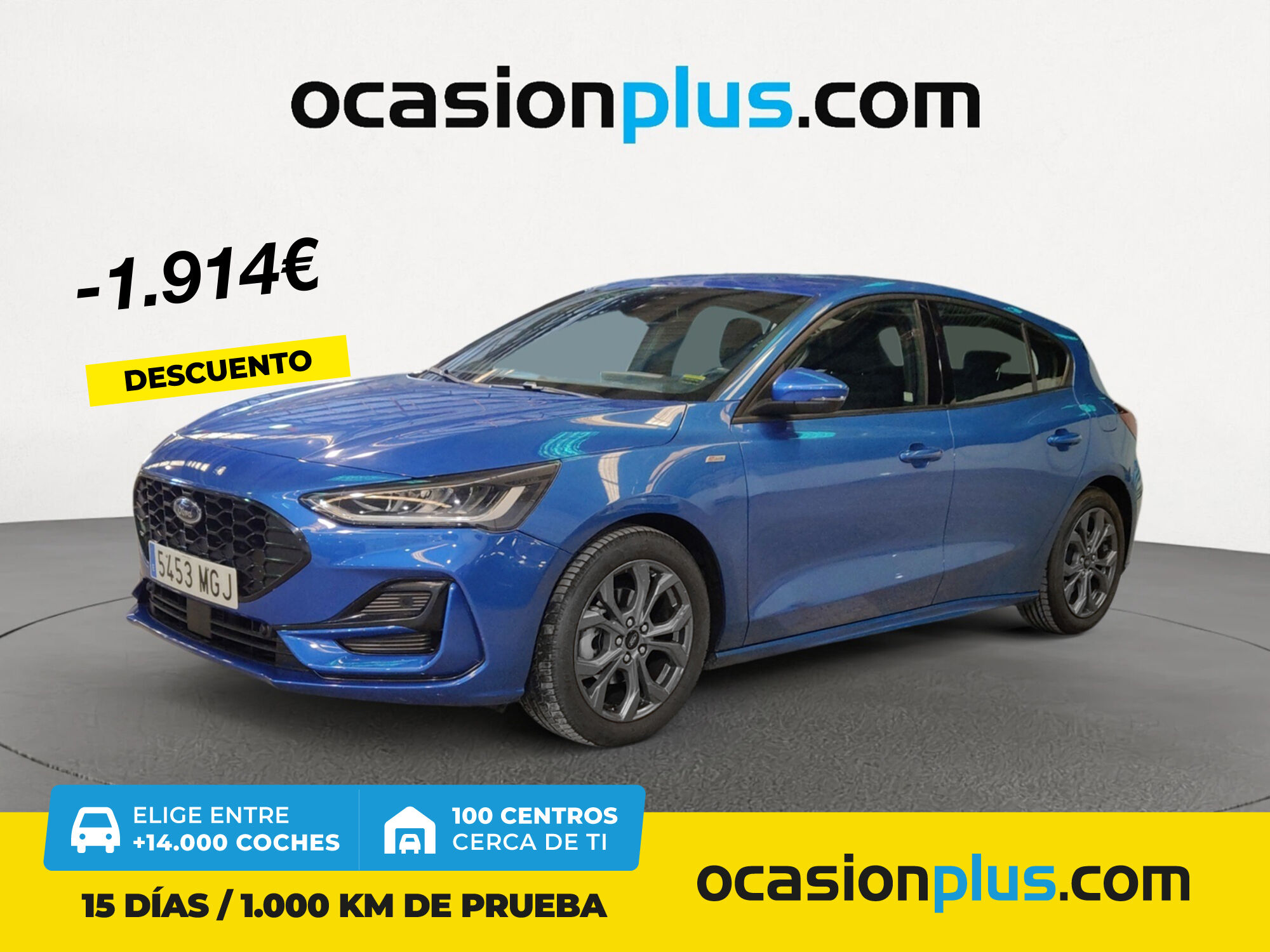 FORD Focus (1.0 Ecoboost MHEV ST-Line 92 kW (125 CV)) en Madrid