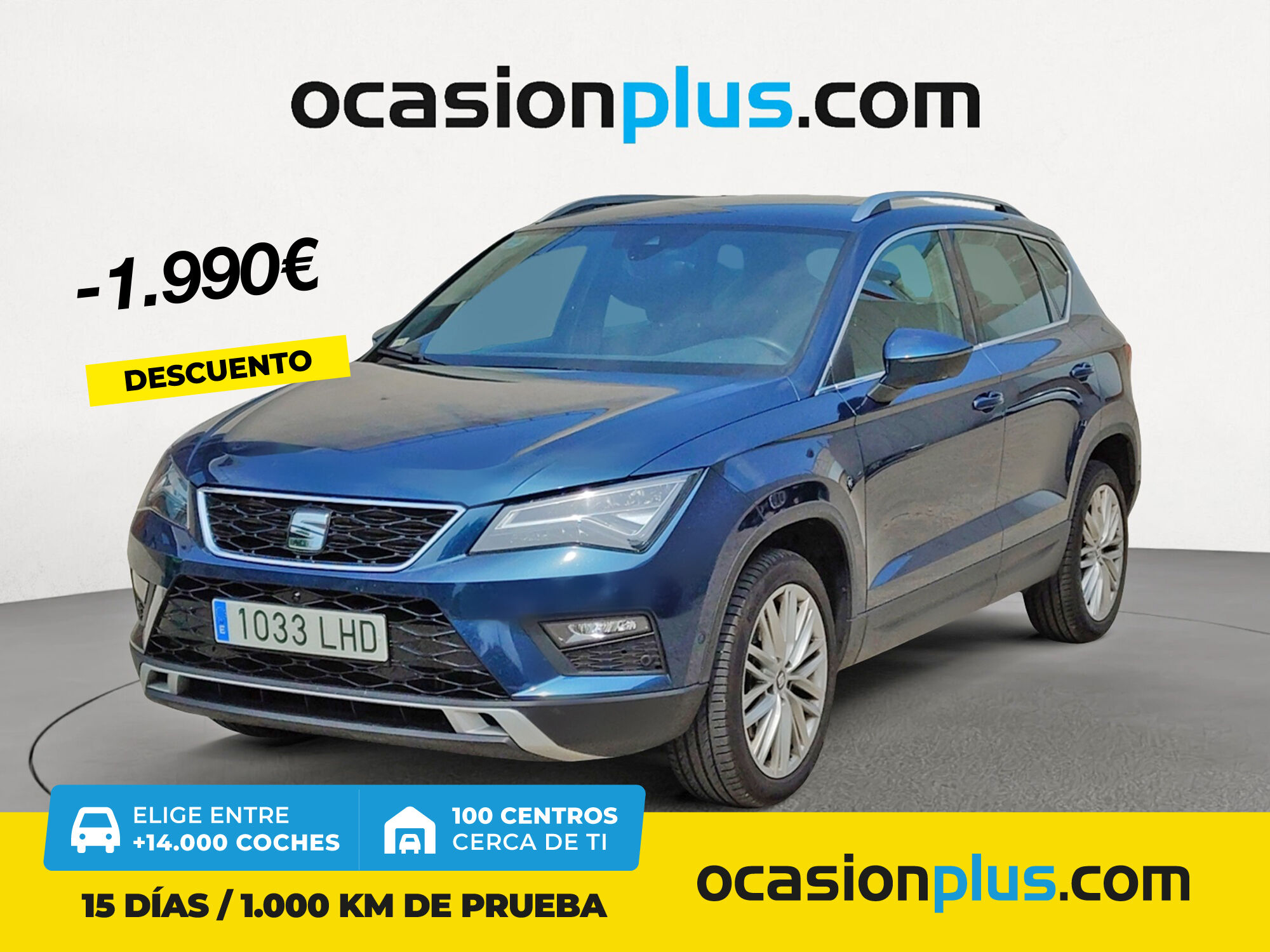 SEAT Ateca (2.0 TDI S&S Xcellence DSG 110 kW (150 CV)) en Madrid