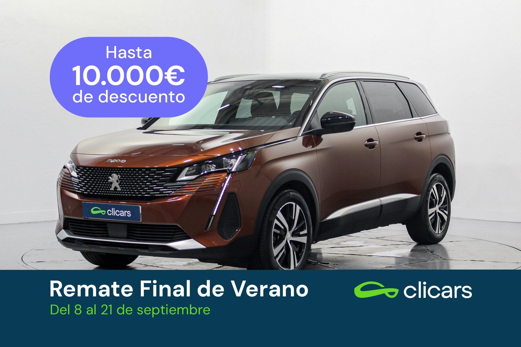 PEUGEOT 5008 (5008 1.5BlueHDi S&S GT EAT8 130) en Madrid