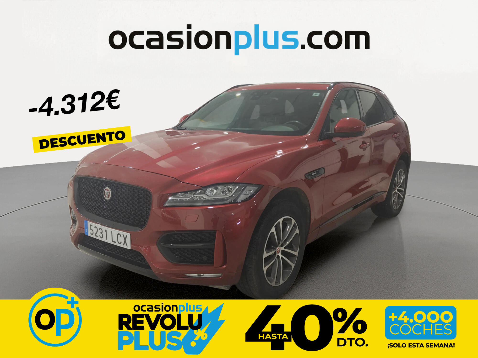 Foto del JAGUAR F-Pace 2.0 i4 R-Sport Aut. AWD 250
