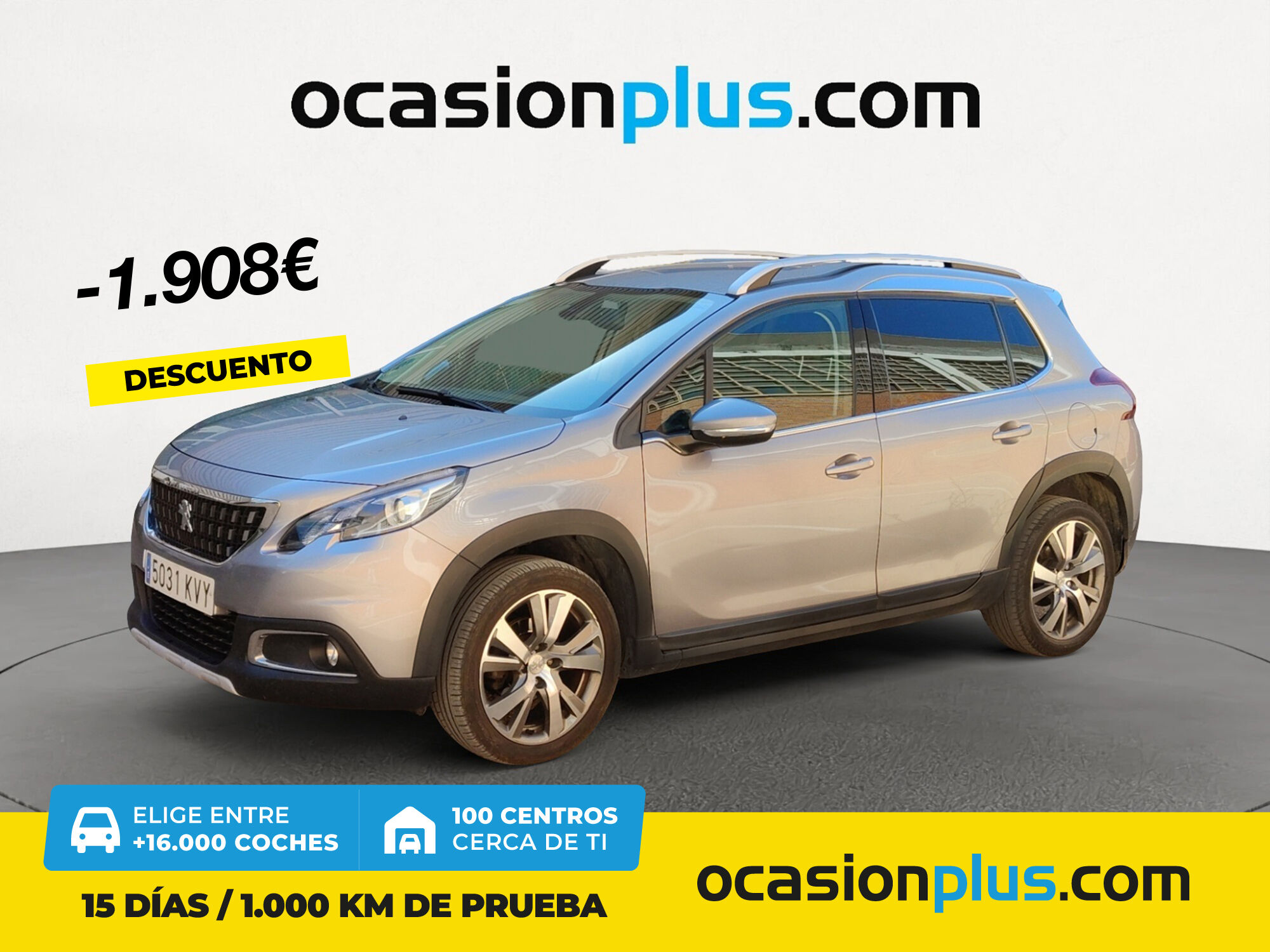 PEUGEOT 2008 (BlueHDi 100 Allure 73 kW (100 CV)) en Madrid