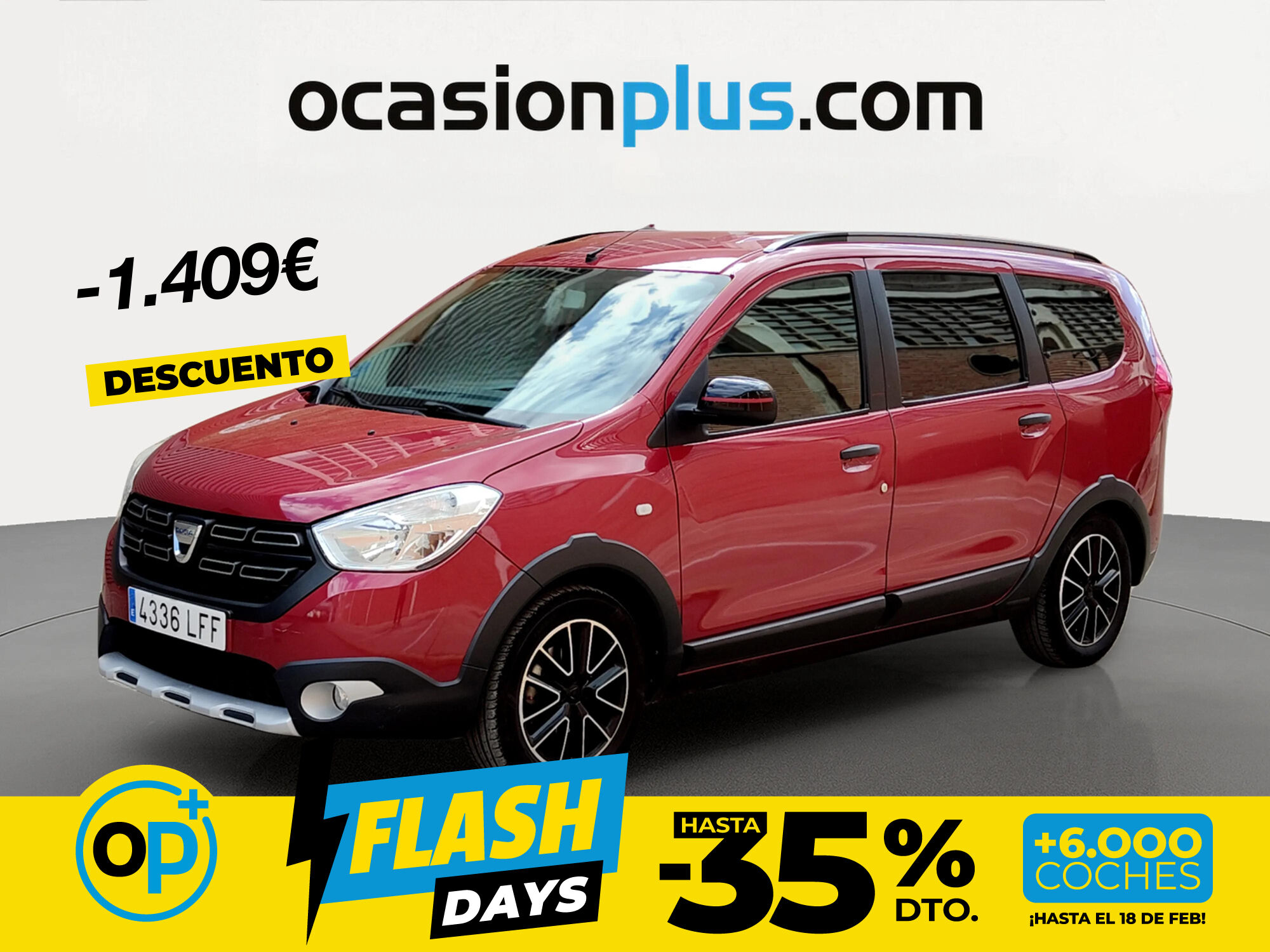 Foto del DACIA Lodgy TCE GPF Serie Limitada Xplore 7pl. 96kW