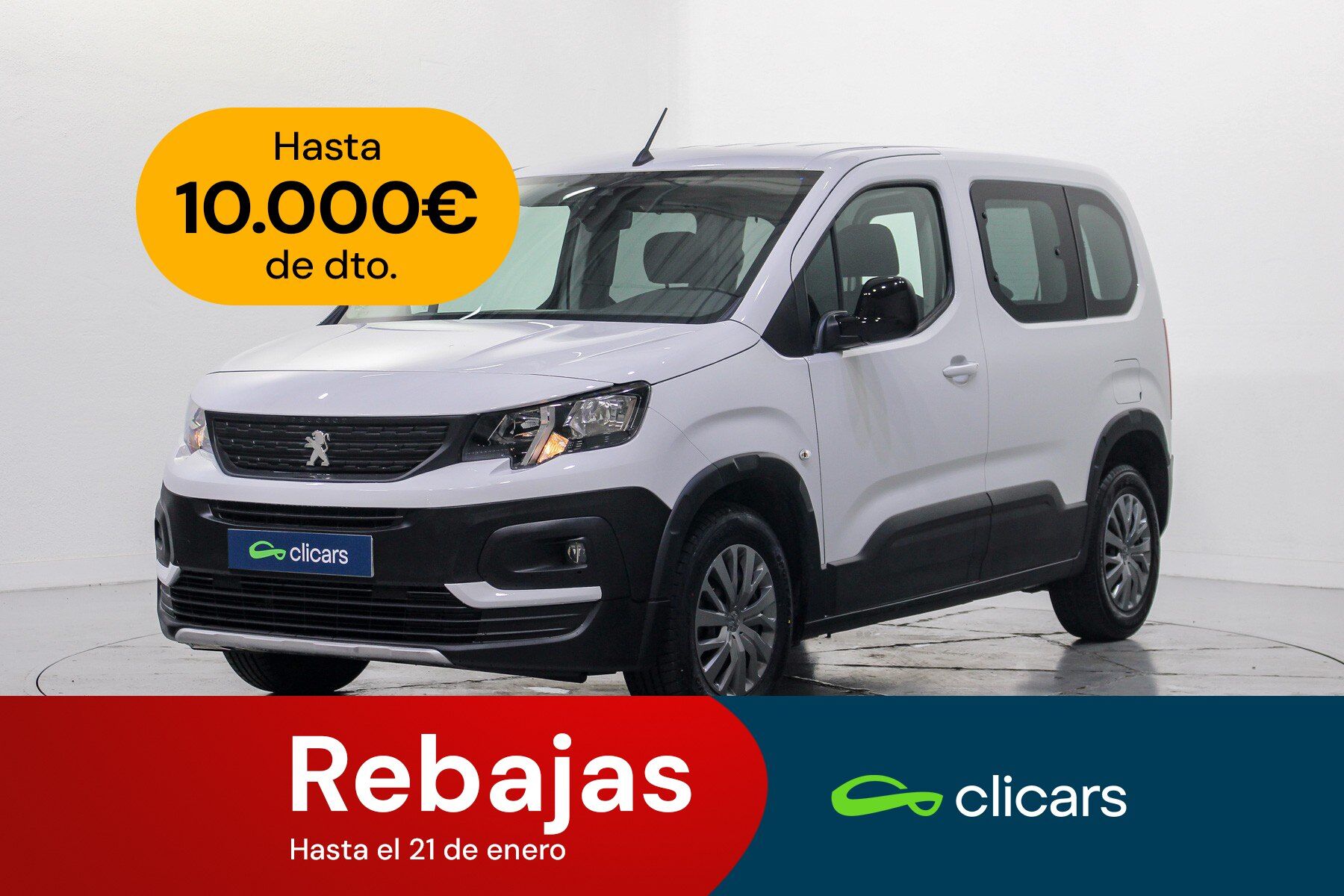 PEUGEOT Rifter (Rifter 1.5BlueHDi S&S Standard Active Pack 100) en Madrid