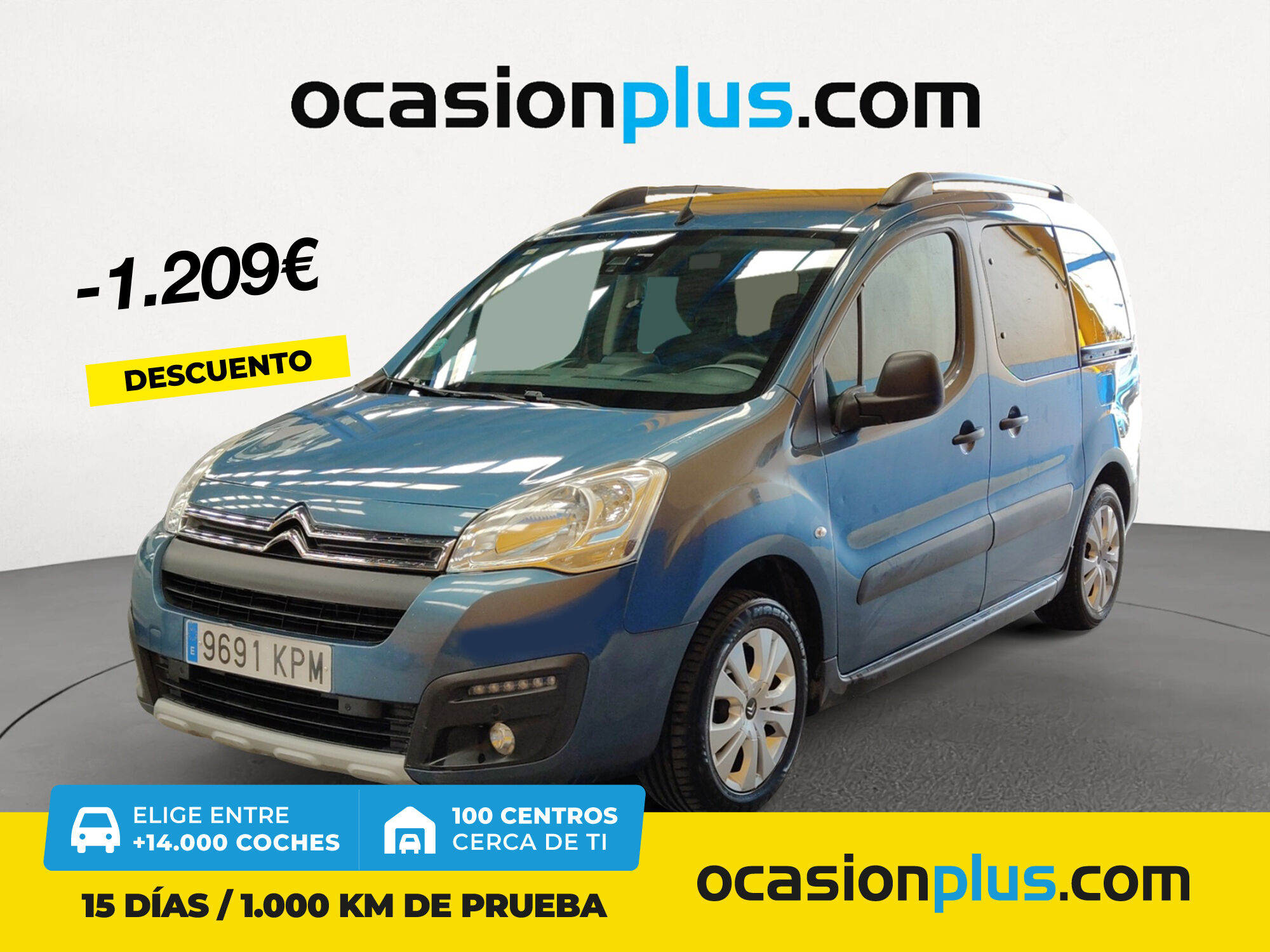 CITROEN Berlingo (Multispace 20 Aniversario BlueHDi 88 kW (120 CV)) en Madr