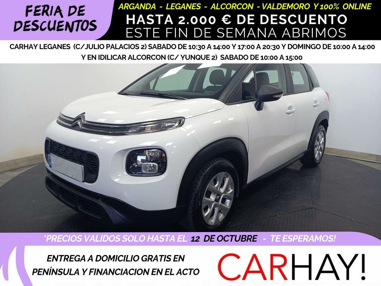 CITROEN C3 (AIRCROSS LIVE 1.6 BLUEHDI 100 CV MT5 E6) en Madrid