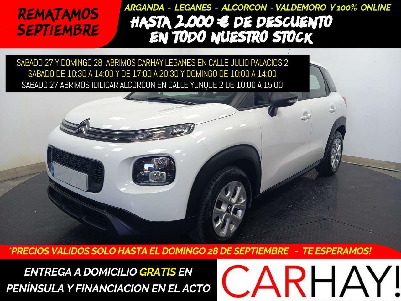 CITROEN C3 (AIRCROSS LIVE 1.6 BLUEHDI 100 CV MT5 E6) en Madrid
