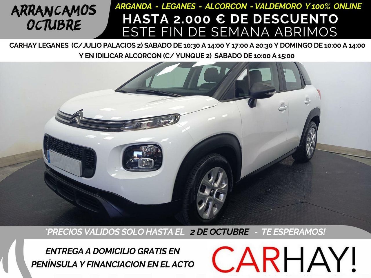 CITROEN C3 (AIRCROSS LIVE 1.6 BLUEHDI 100 CV MT5 E6) en Madrid