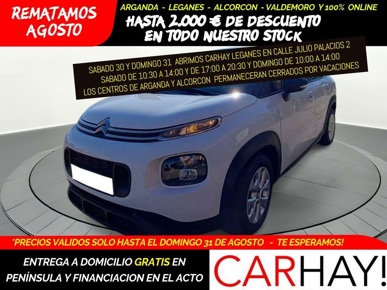 CITROEN C3 (AIRCROSS LIVE 1.6 BLUEHDI 100 CV MT5 E6) en Madrid