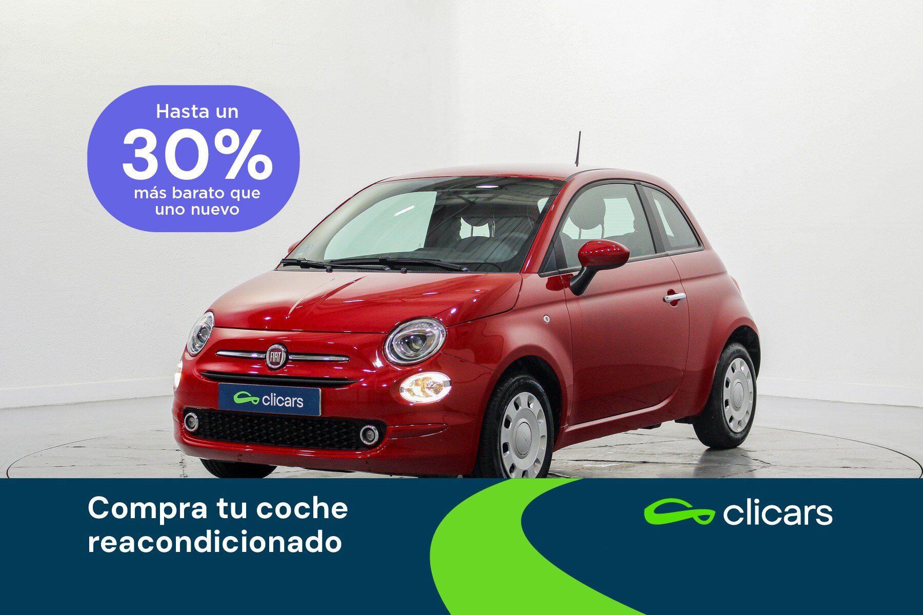 FIAT 500 (500 1.0 Hybrid Cult 52kW) en Madrid