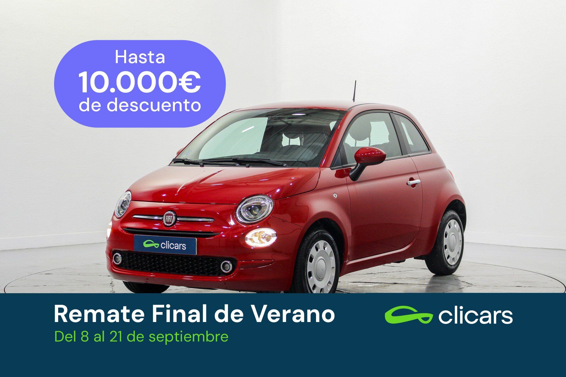 FIAT 500 (500 1.0 Hybrid Cult 52kW) en Madrid