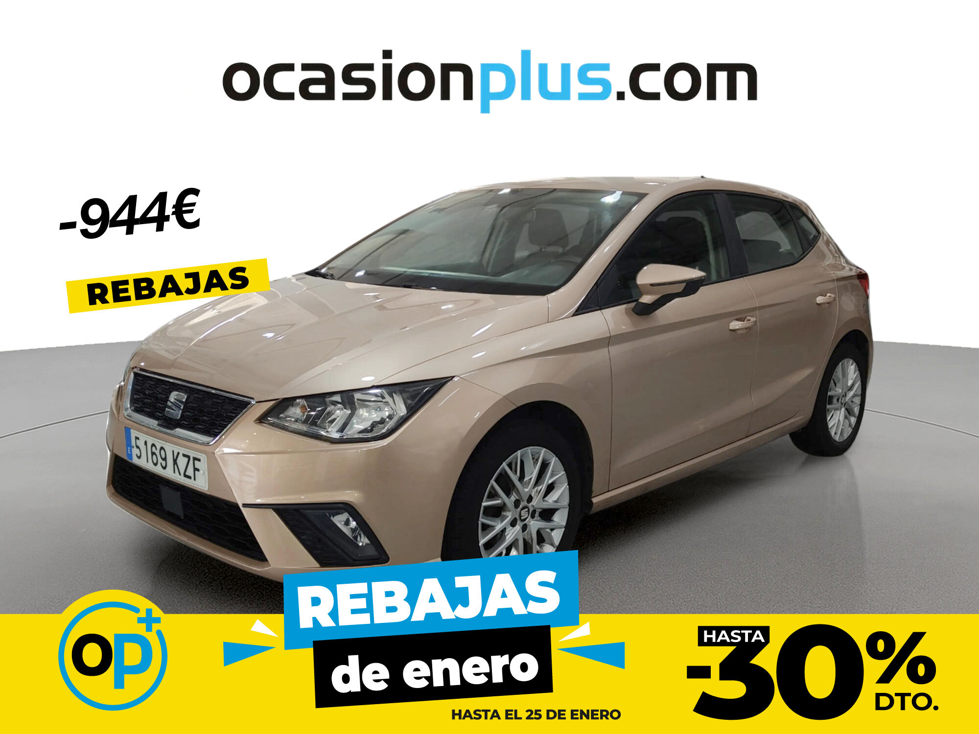 SEAT Ibiza (1.0 EcoTSI Style Plus 70 kW (95 CV)) en Palmas, Las