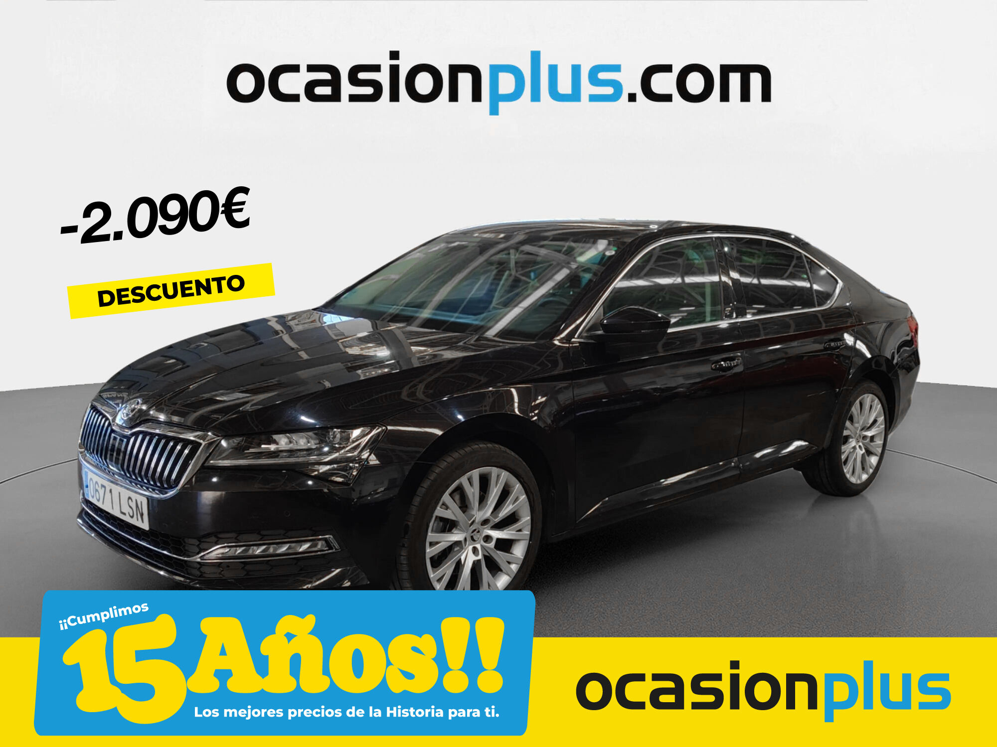 SKODA Superb (2.0 TDI Style DSG 110 kW (150 CV)) en Madrid