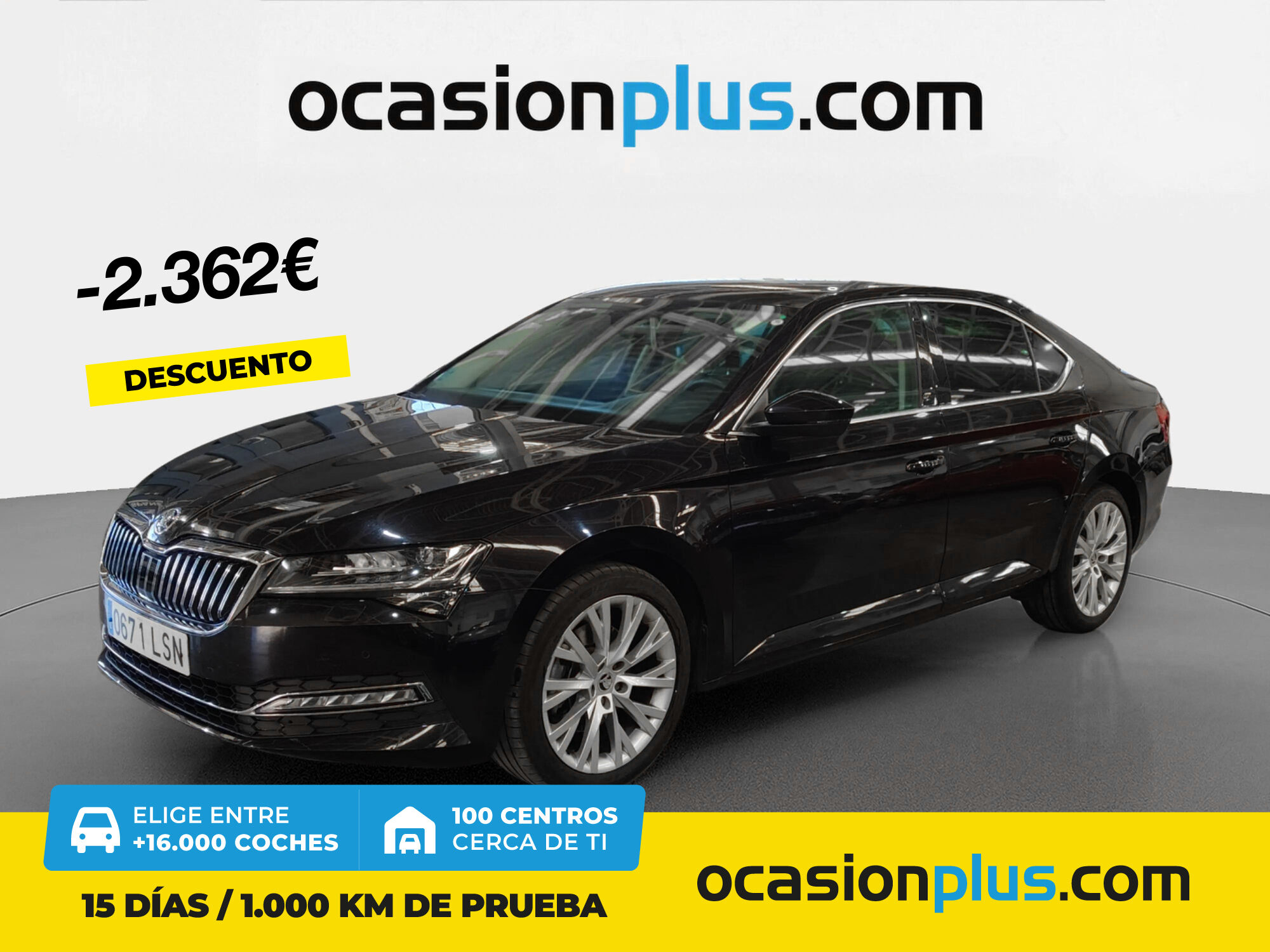 SKODA Superb (2.0 TDI Style DSG 110 kW (150 CV)) en Madrid