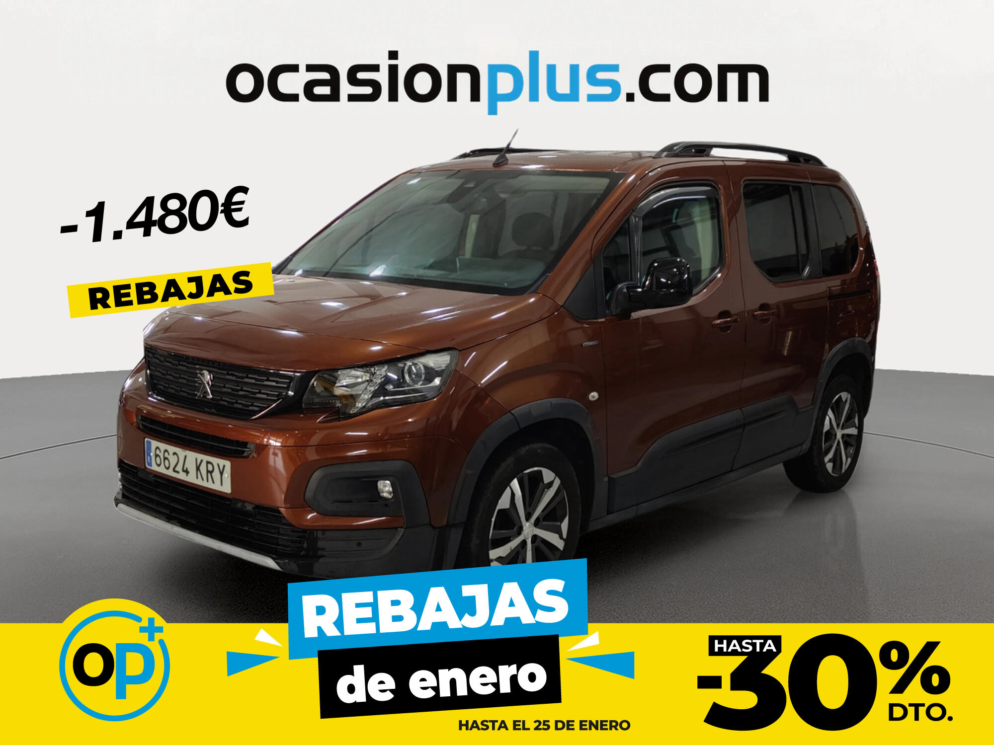 PEUGEOT Rifter (BlueHDi 100 GT Line Standard 73 kW (100 CV)) en Palmas, Las