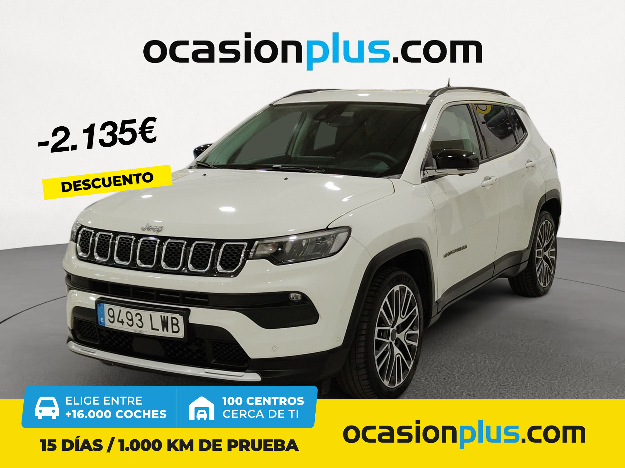 JEEP Compass (1.3 Gse Limited 4x2 DCT 110 kW (150 CV)) en Madrid