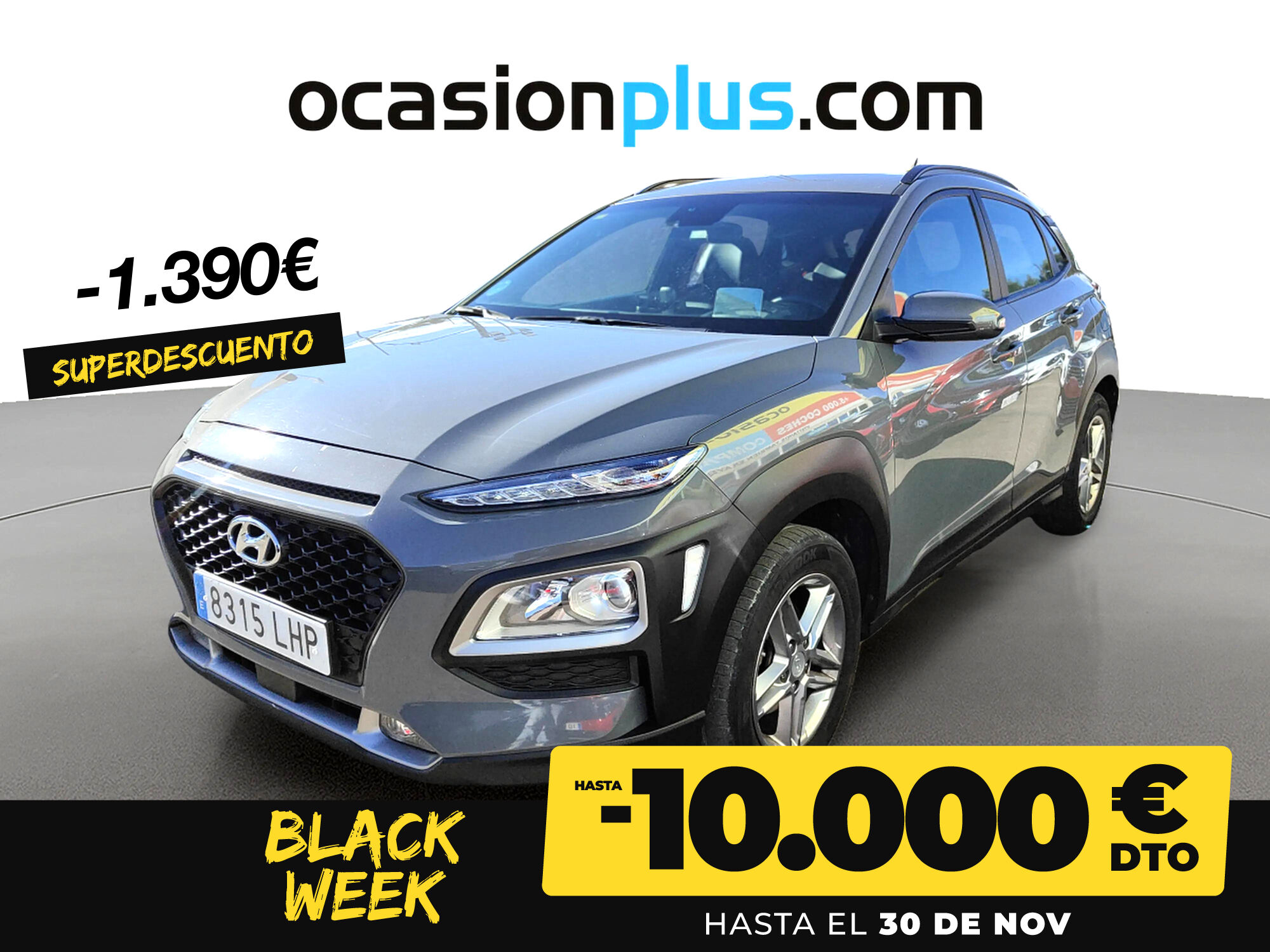 HYUNDAI Kona (1.0 TGDi Tecno Red 4x2 88 kW (120 CV)) en Madrid