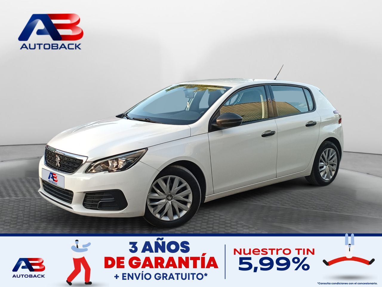 PEUGEOT 308 (5P Access BlueHDi 100 6 Vel. MAN) en Madrid