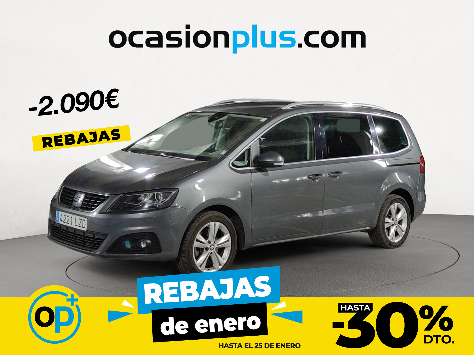SEAT Alhambra (1.4 TSI S/S Xcellence GO DSG 110 kW (150 CV)) en Madrid