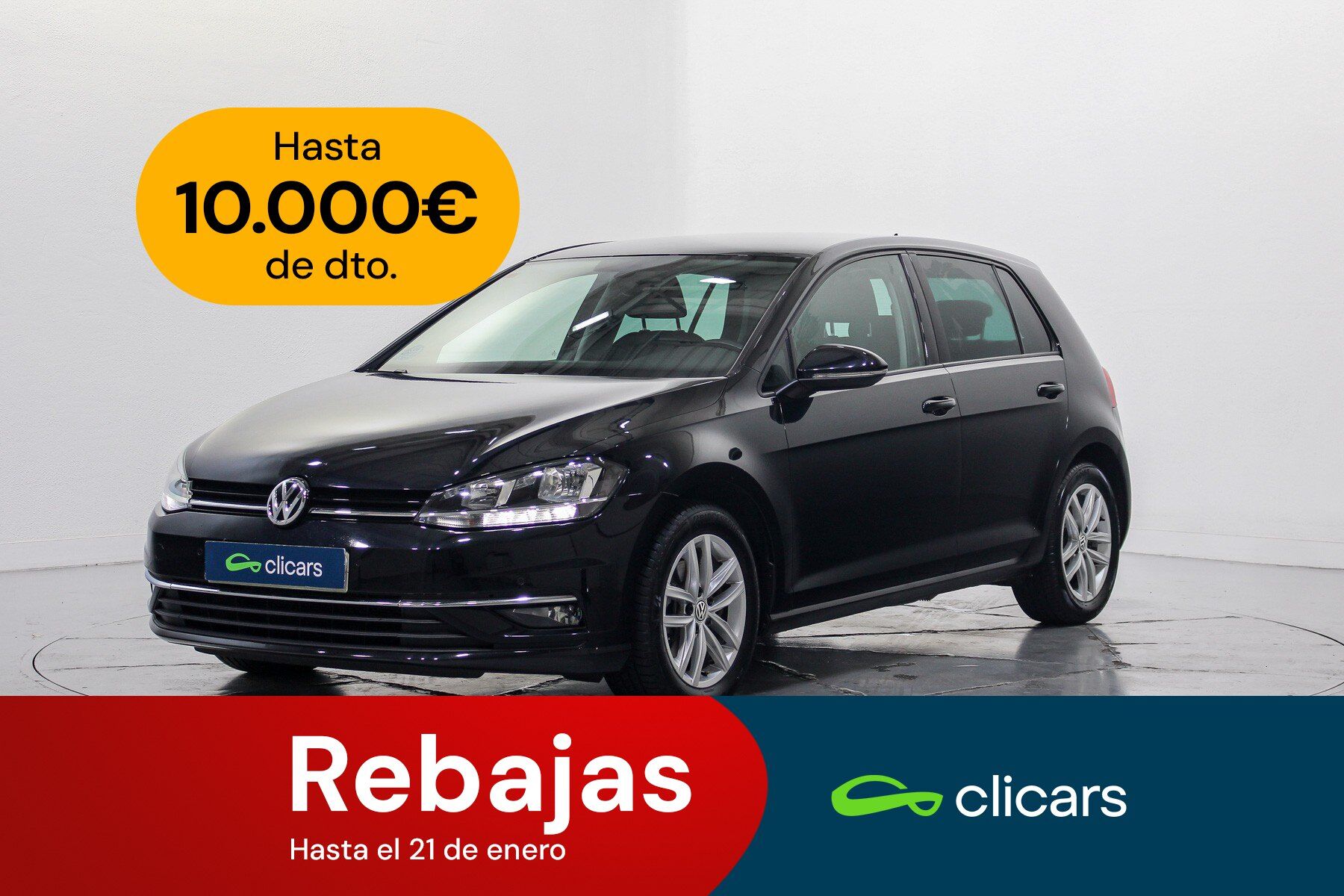 VOLKSWAGEN Golf (Golf 1.4 TSI Advance DSG7 92kW) en Madrid
