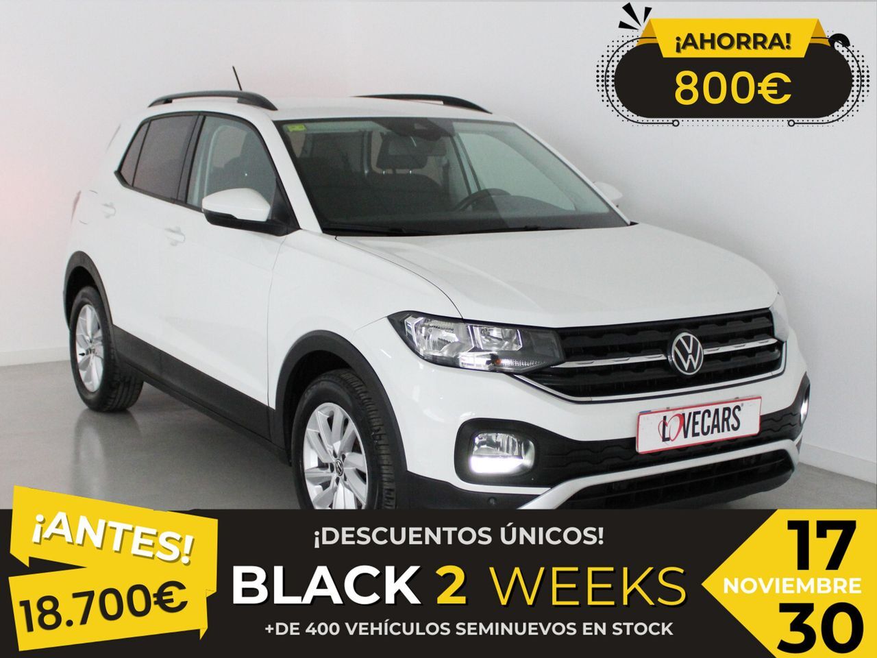 VOLKSWAGEN T-Cross (Advance 1.6 TDI 70kW (95CV)) en Pontevedra