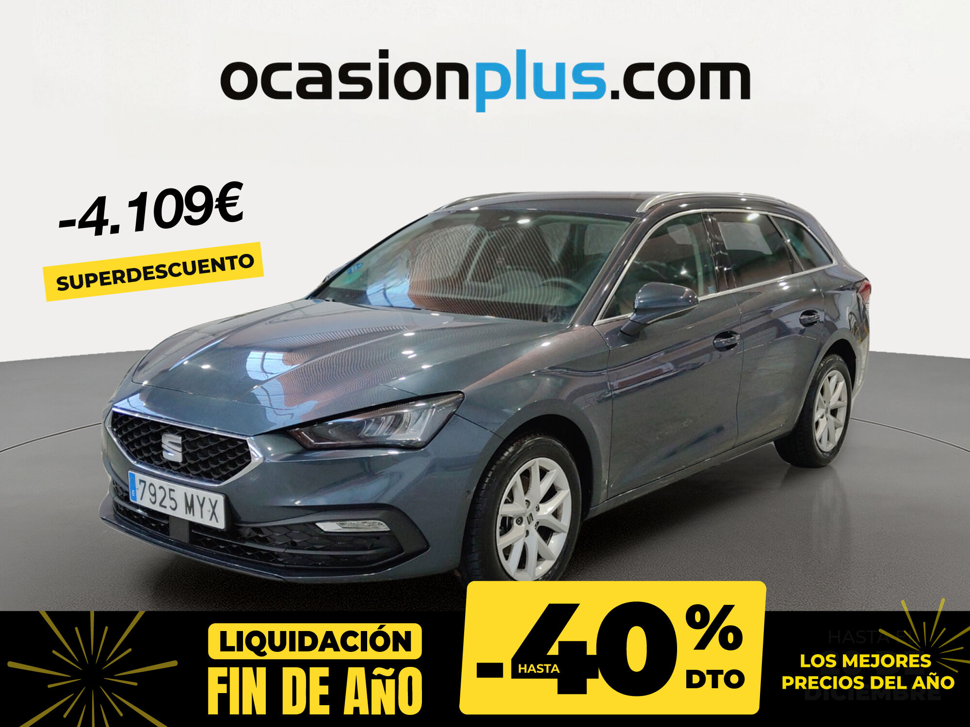 SEAT León (1.5 TSI Style 25 Aniversario 85 kW (115 CV)) en Madrid