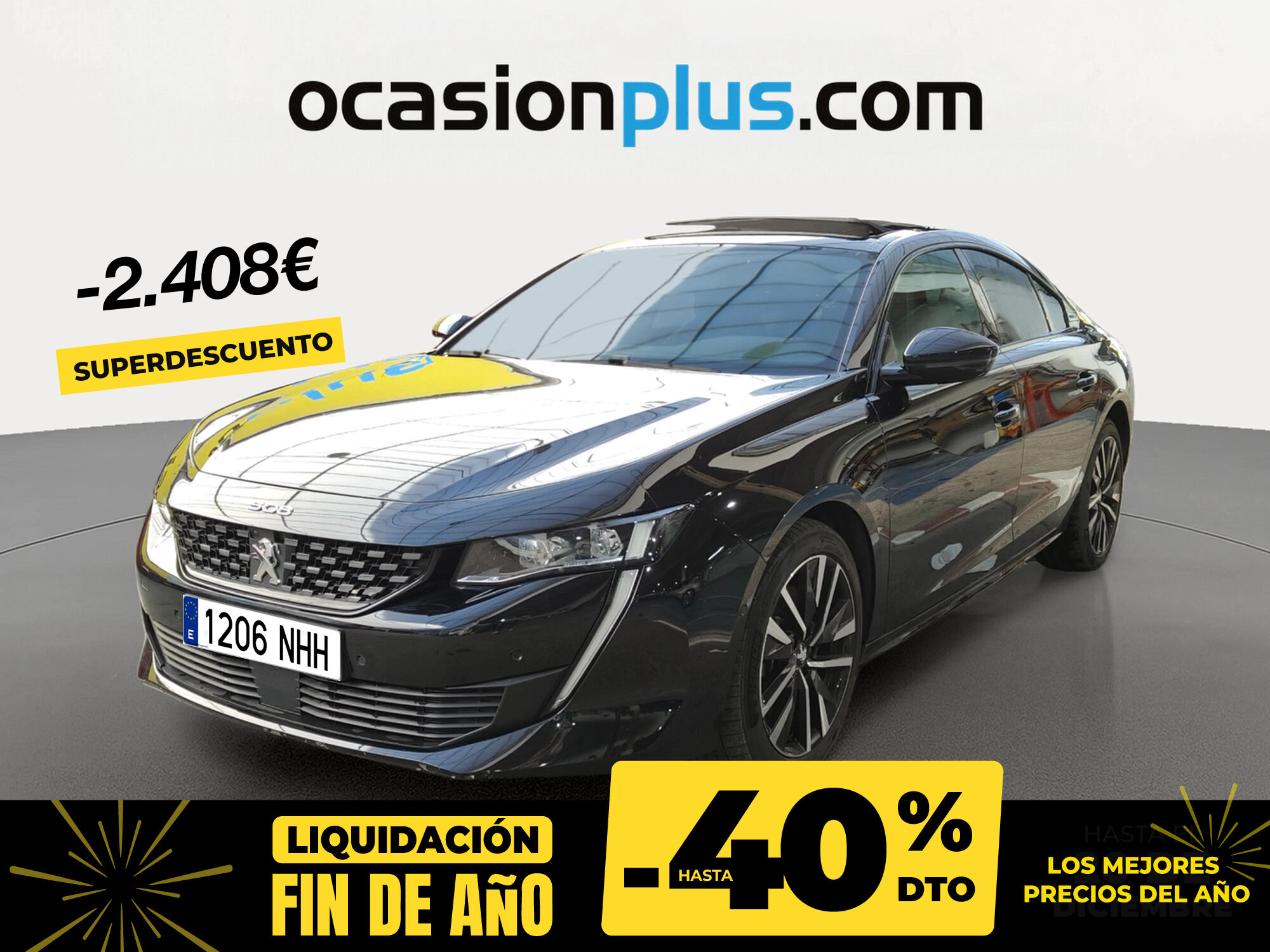 PEUGEOT 508 (Hybrid 225 GT e-EAT8 165 kW (225 CV)) en Madrid