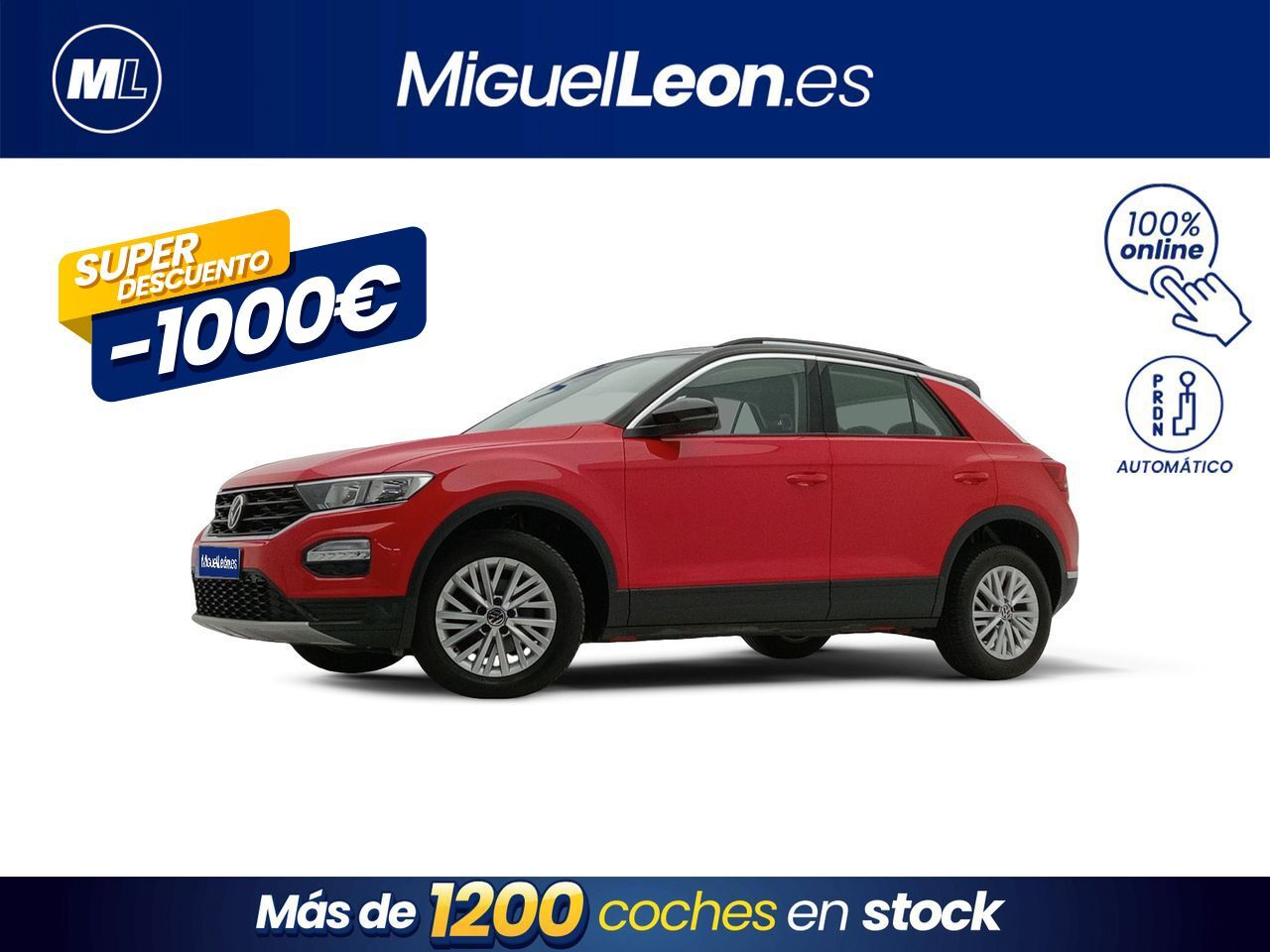 VOLKSWAGEN T-Roc (Advance 1.5 TSI 110kW (150CV) DSG) en Palmas, Las