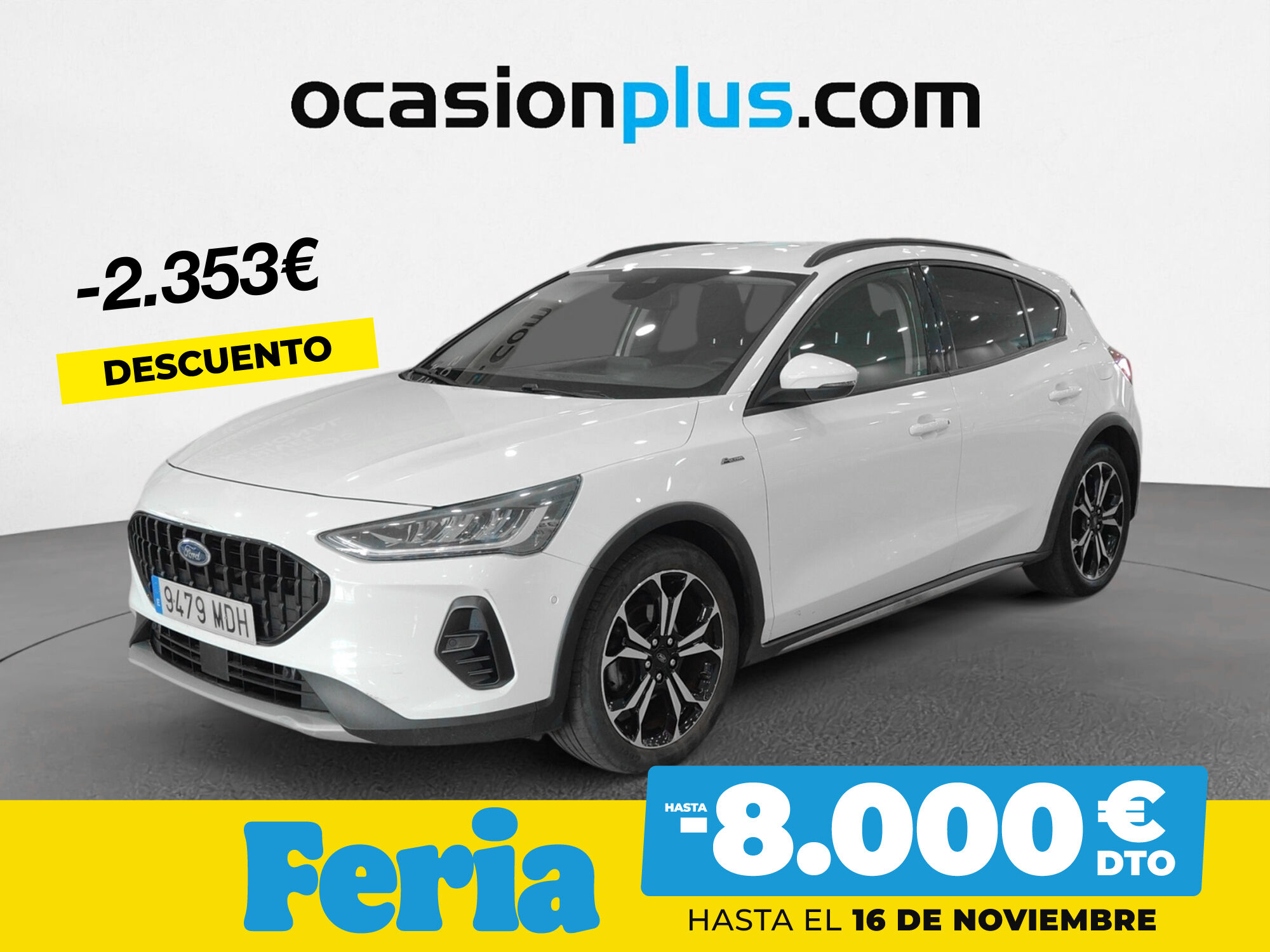 FORD Focus (1.0 Ecoboost MHEV Active 114 kW (155 CV)) en Madrid