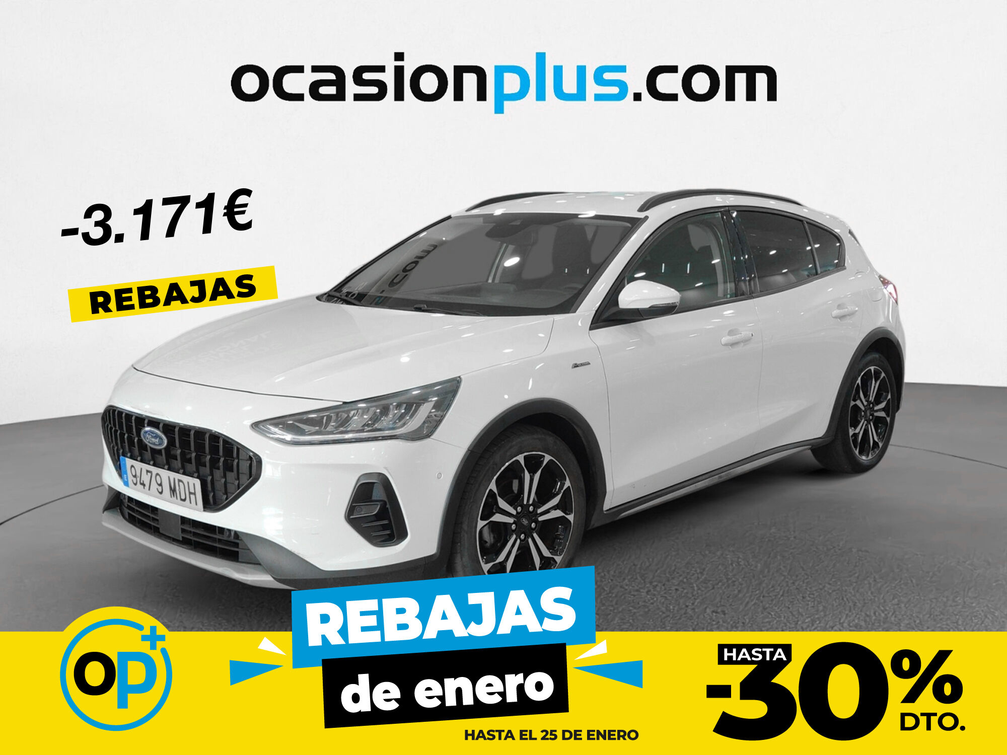 FORD Focus (1.0 Ecoboost MHEV Active 114 kW (155 CV)) en Madrid
