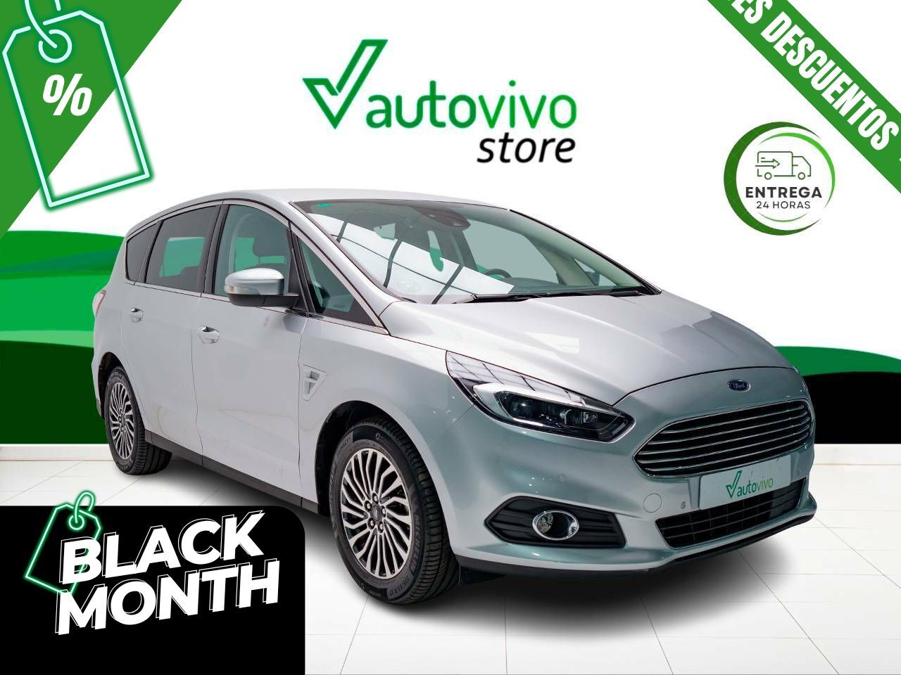 FORD S-Max (TITANIUM 2.0 TDCI 150CV 5P 7 PLAZAS) en Barcelona