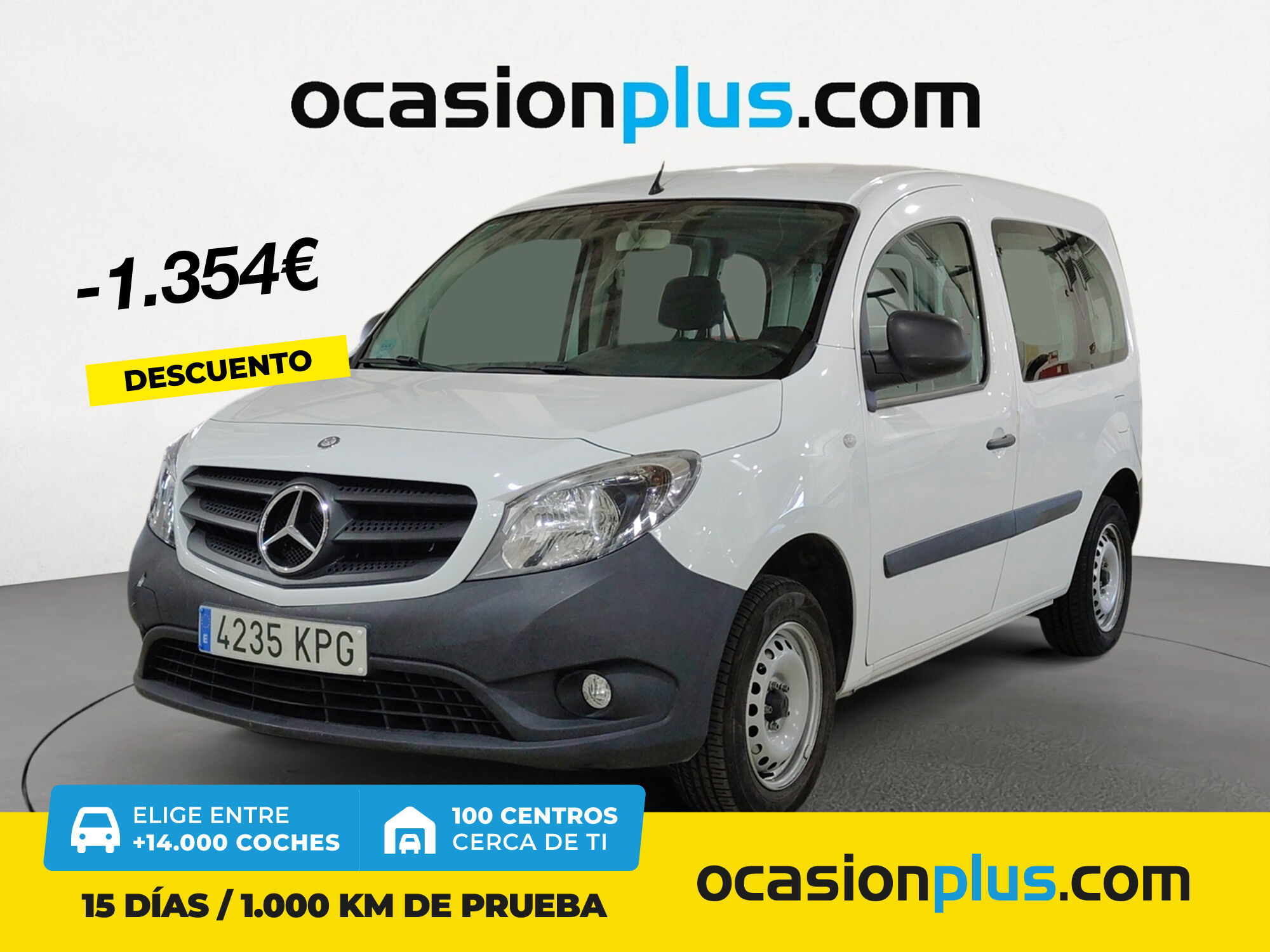 MERCEDES Citan (Combi 109 CDI Tourer Select Largo 66 kW (90 CV)) en Madrid
