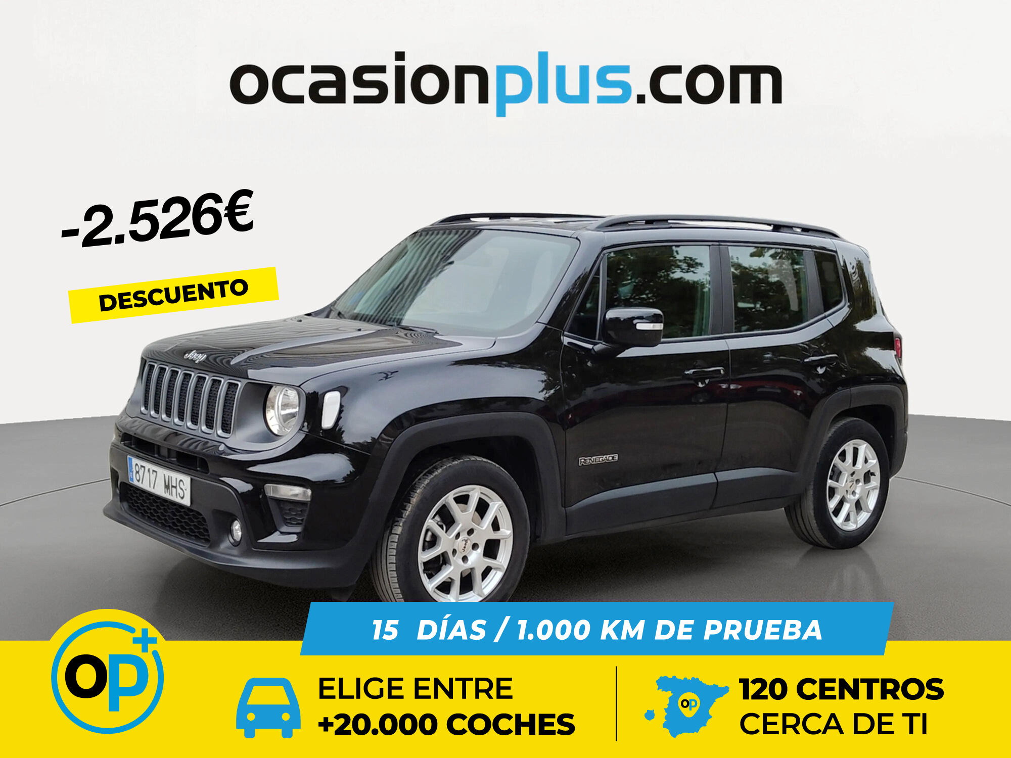JEEP Renegade (eHybrid 1.5 Limited ATX 96 kW (130 CV)) en Madrid