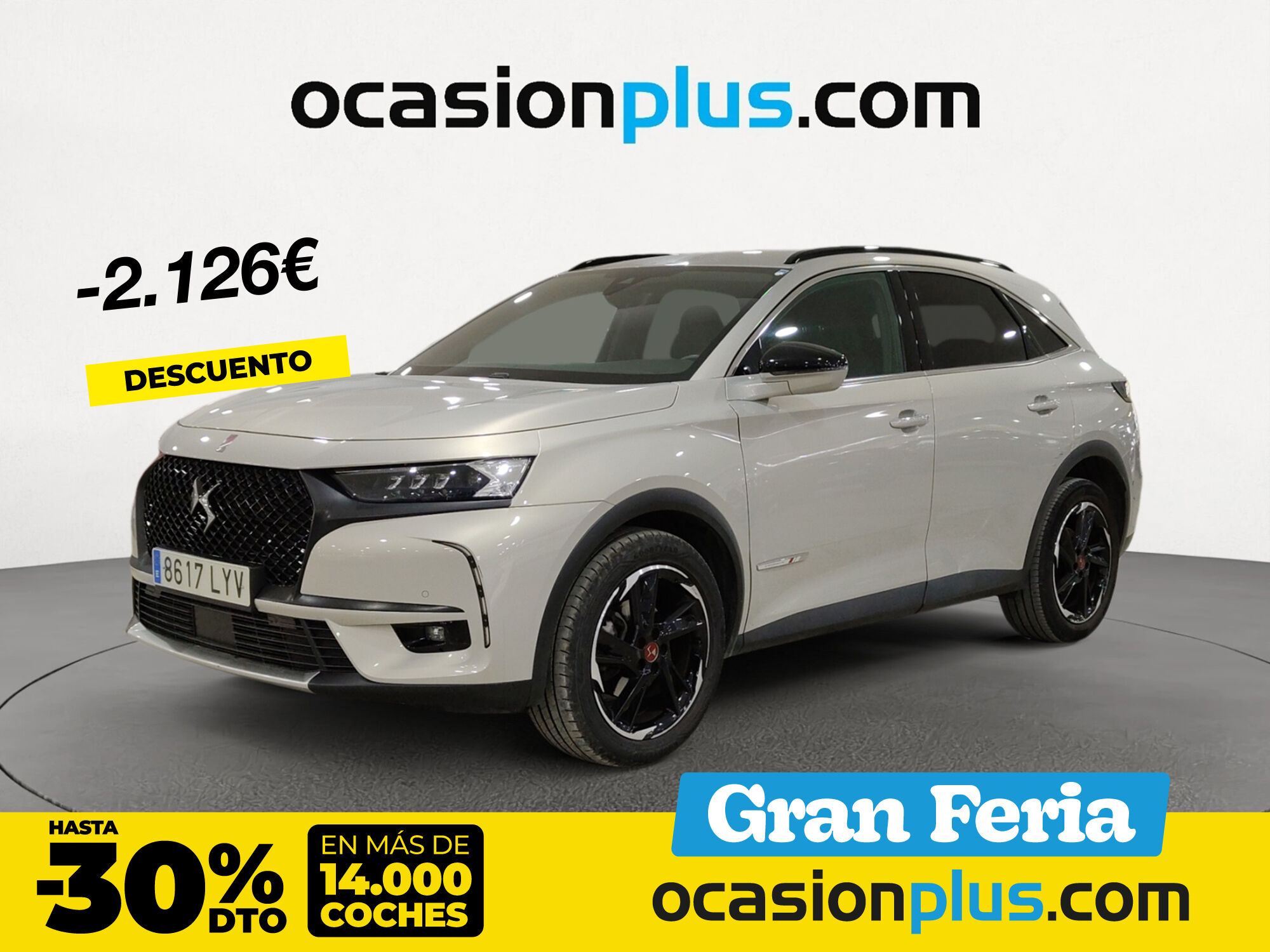 DS DS3 Crossback (BlueHDi 130 DE Performance Line AT 96 kW (130 CV)) en Mad
