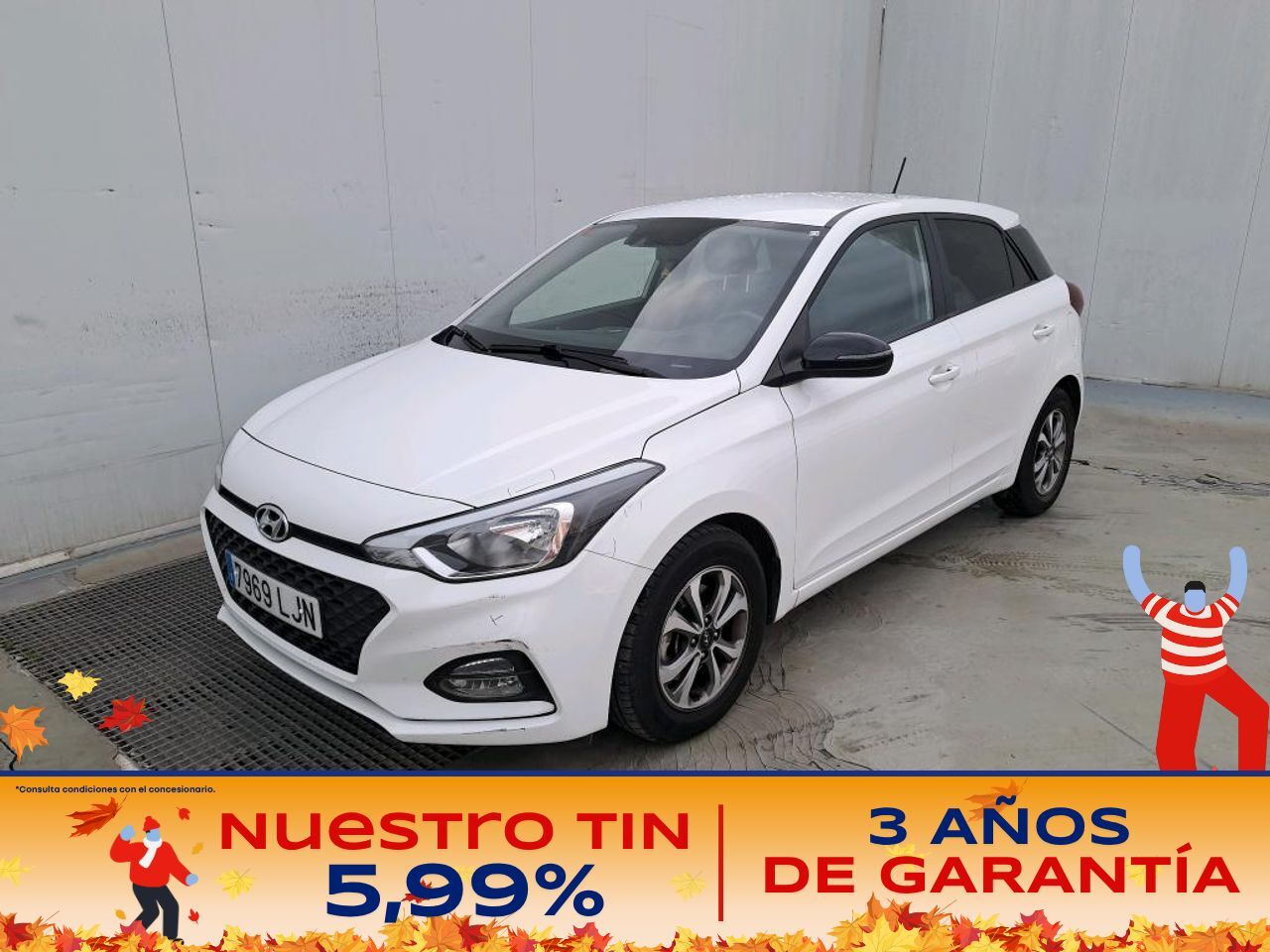 HYUNDAI i20 (1.0 TGDI 74kW (100CV) Klass) en Madrid