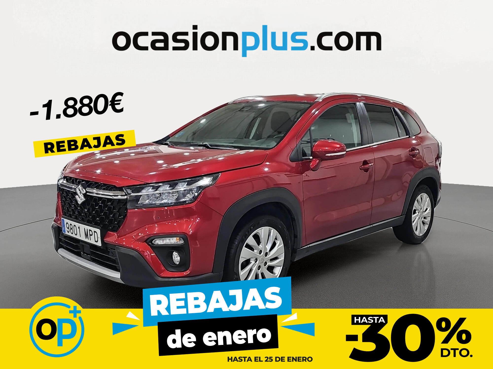 SUZUKI S-Cross (1.4T Mild Hybrid S2 4WD 95 kW (129 CV)) en Madrid