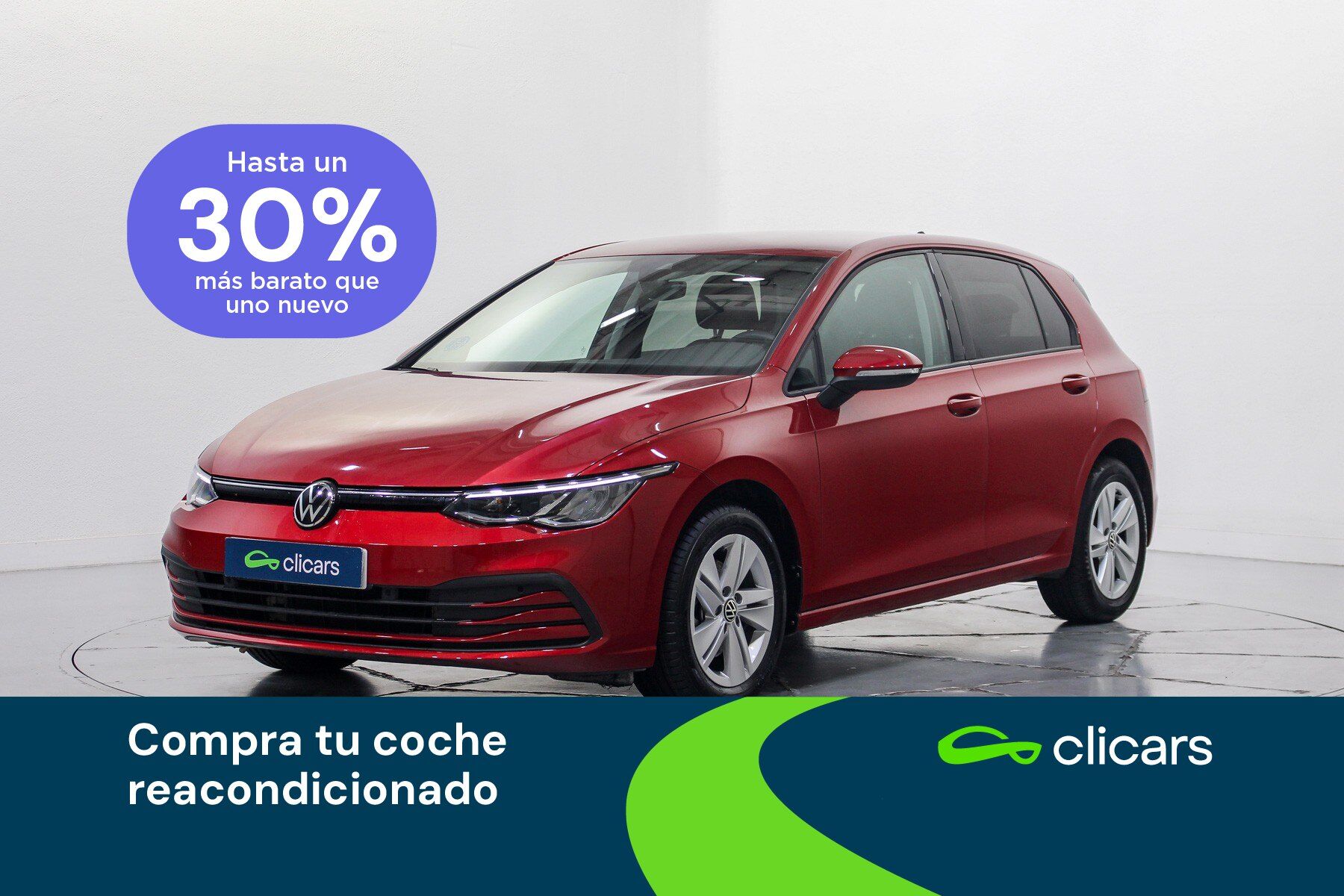 VOLKSWAGEN Golf (Golf 1.0 eTSI Life DSG 81kW) en Madrid