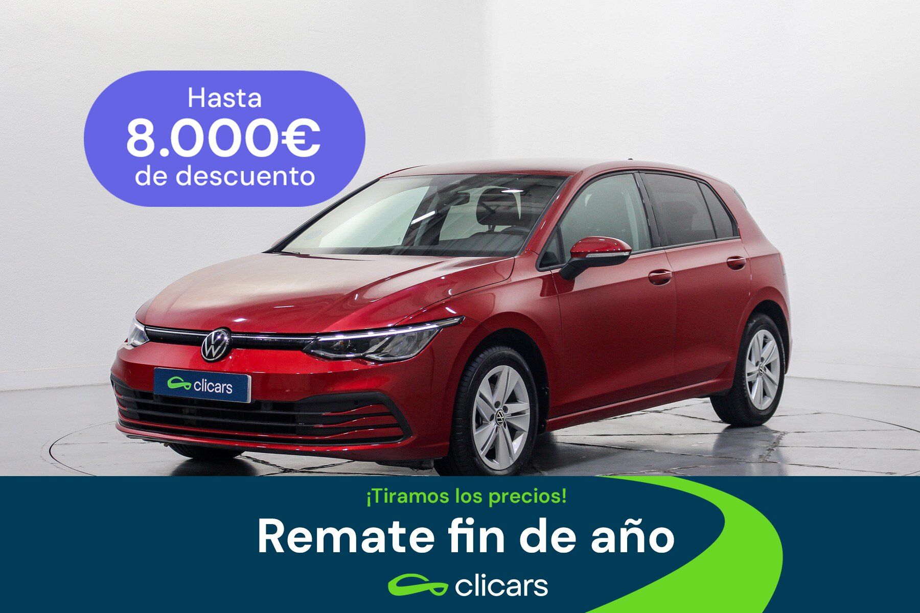 VOLKSWAGEN Golf (Golf 1.0 eTSI Life DSG 81kW) en Madrid