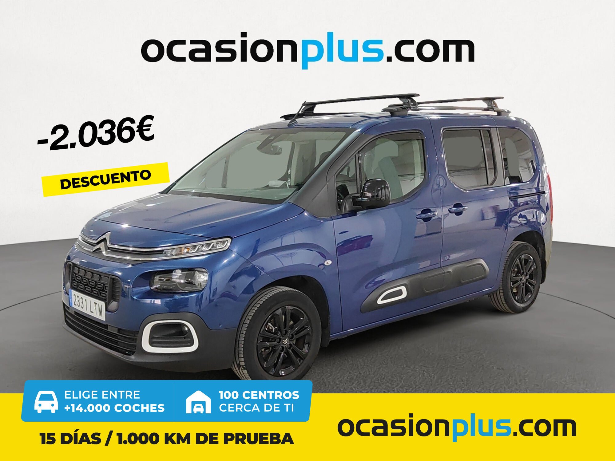 CITROEN Berlingo (BlueHDi 130 S&S Talla M Feel Pack 96 kW (130 CV)) en Madr