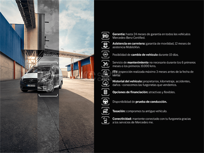 Foto del MERCEDES Vito Mixto 116CDI Select Larga 9G-Tronic