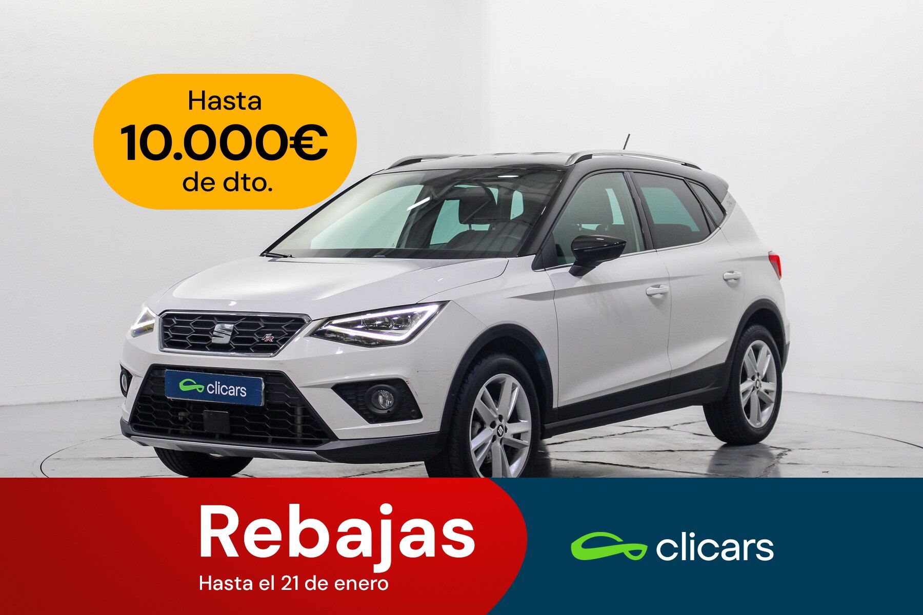 SEAT Arona (Arona 1.5 TSI Ecomotive S&S FR 150) en Madrid