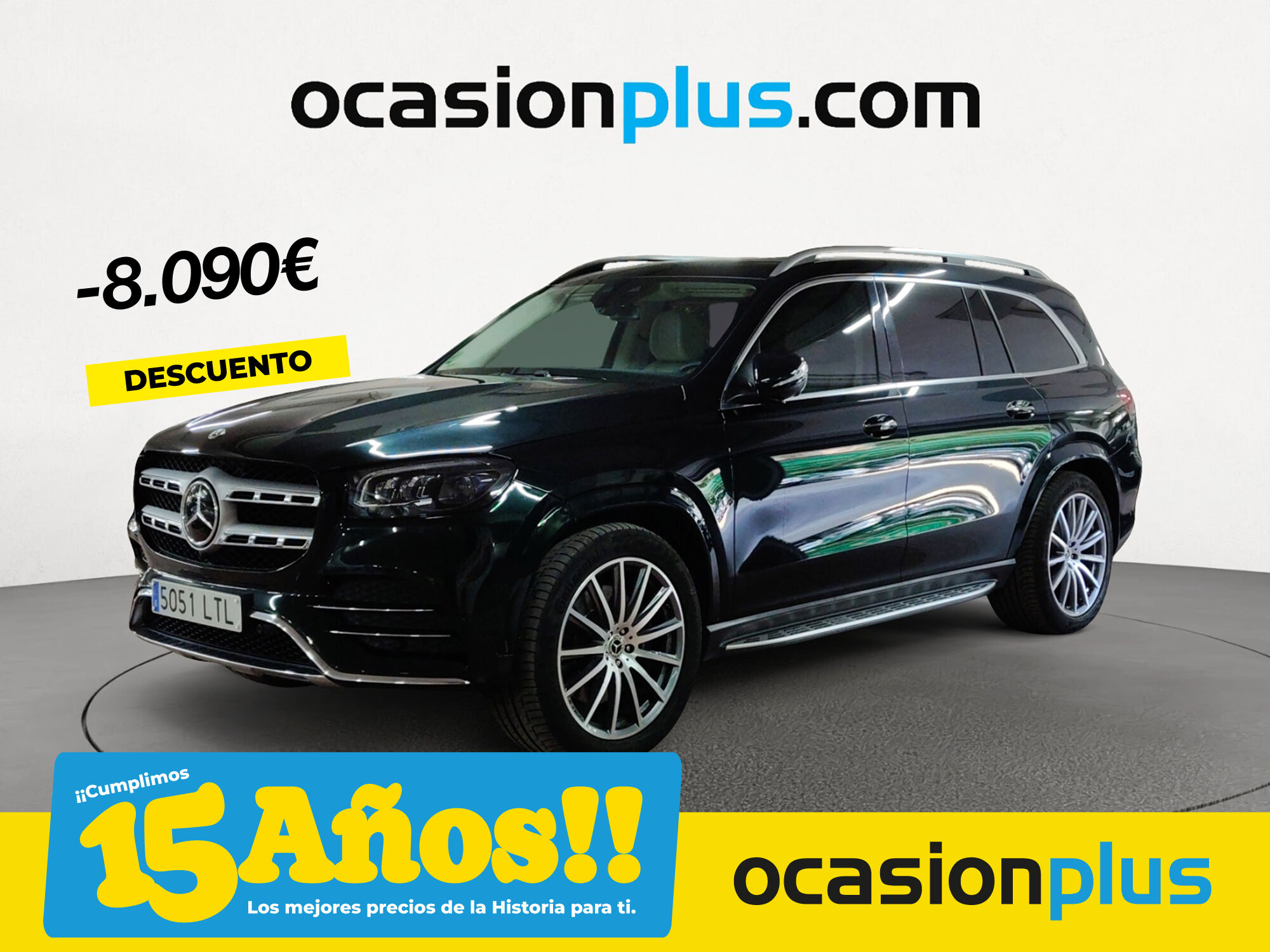 MERCEDES Clase GLS (350 d 4Matic 210 kW (286 CV)) en Madrid