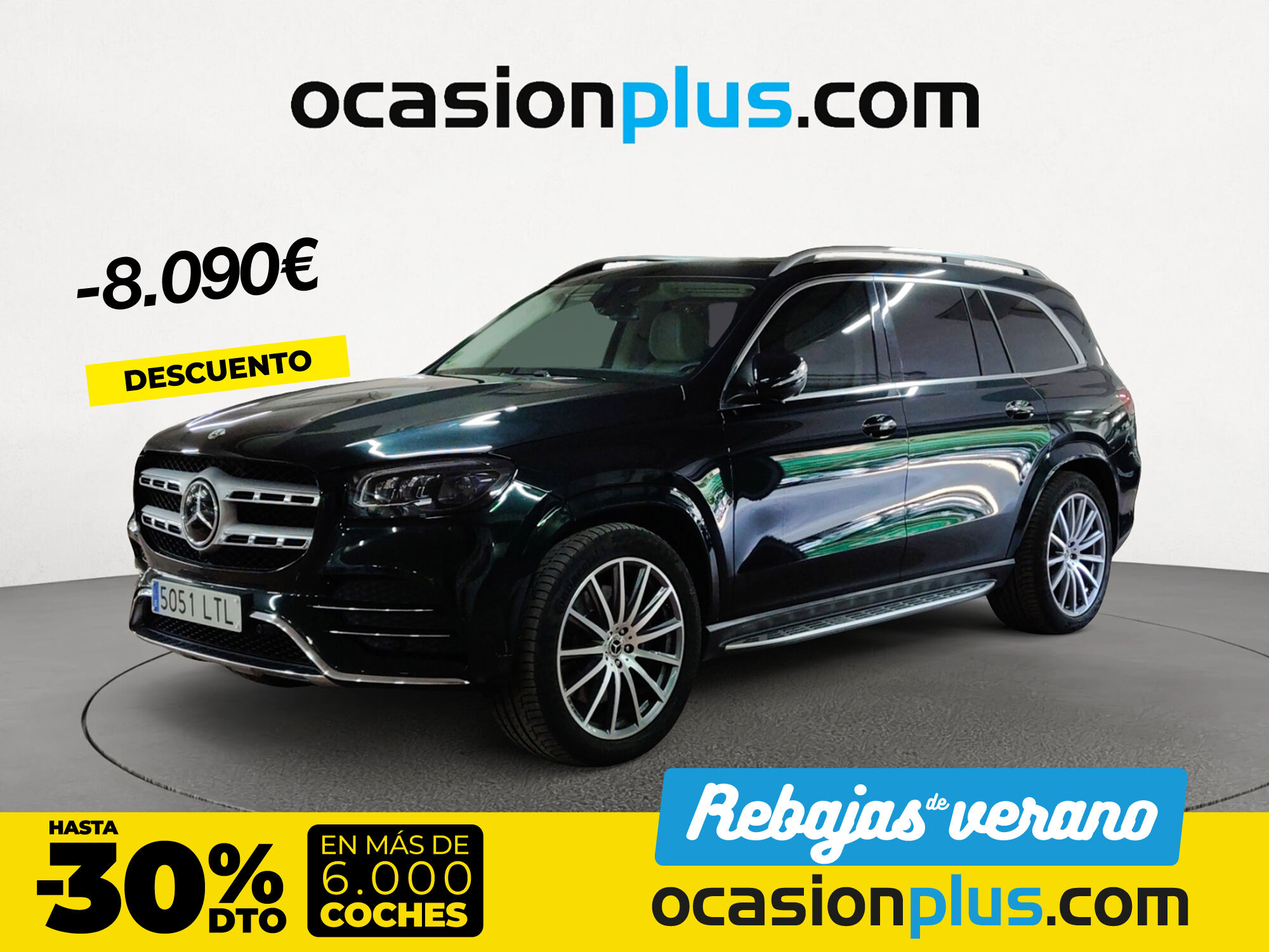 MERCEDES Clase GLS (350 d 4Matic 210 kW (286 CV)) en Madrid