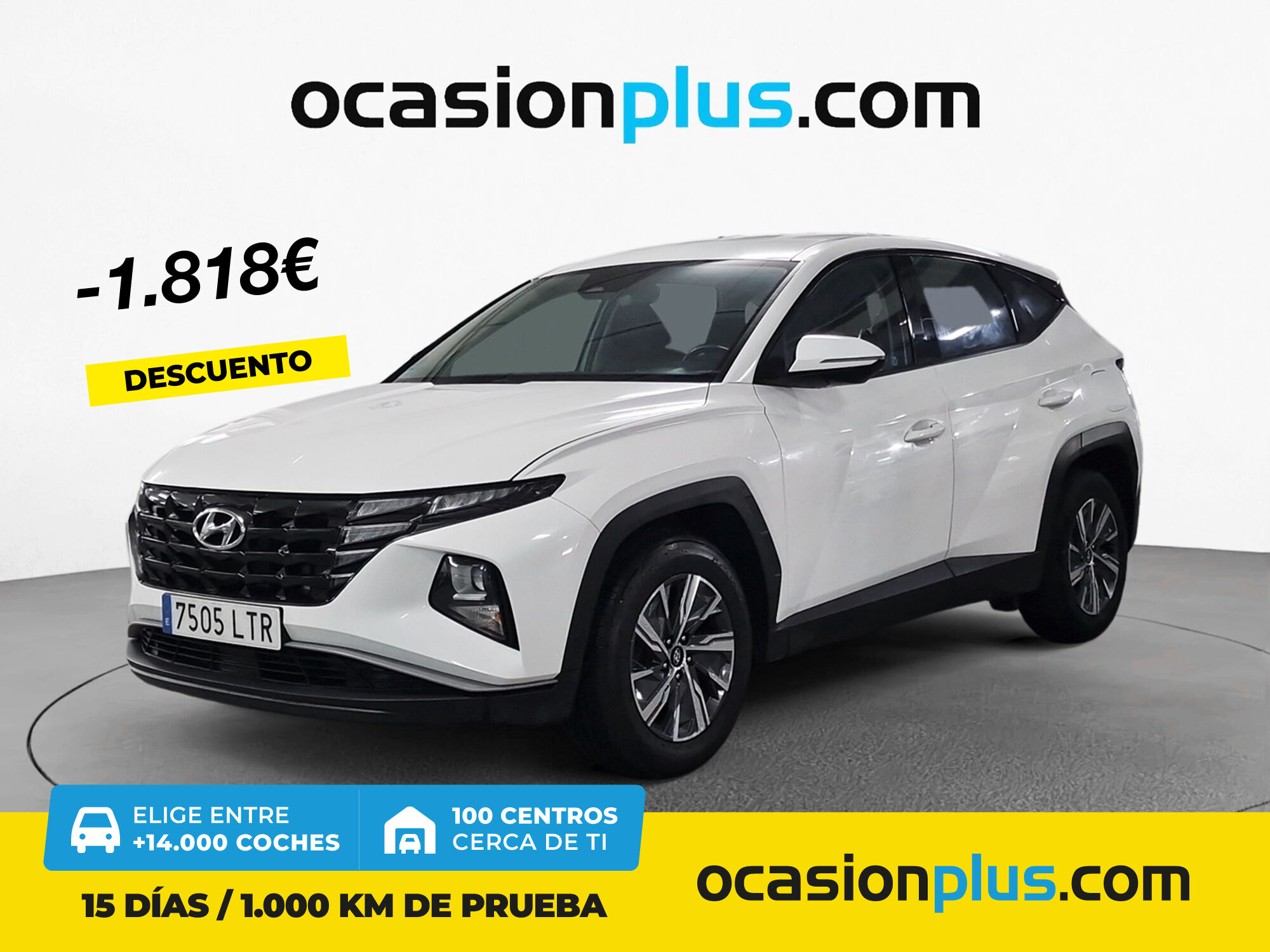 HYUNDAI Tucson (1.6 TGDI Klass 4x2 110 kW (150 CV)) en Madrid
