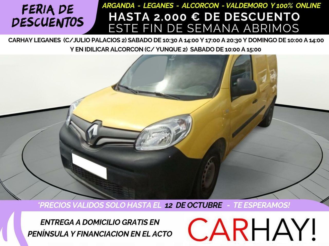 RENAULT Kangoo (2p Blue dCi 70 kW (95CV)) en Madrid