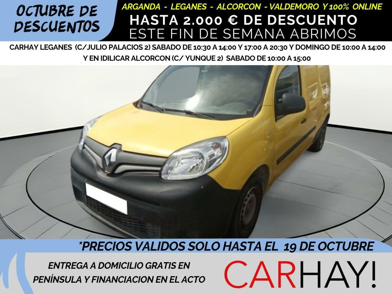 RENAULT Kangoo (2p Blue dCi 70 kW (95CV)) en Madrid