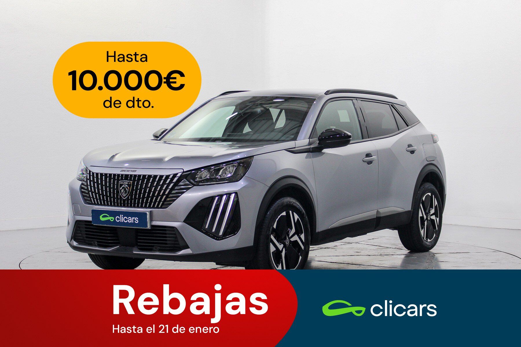 PEUGEOT 2008 (2008 Hybrid 136 Style eDCS6) en Madrid