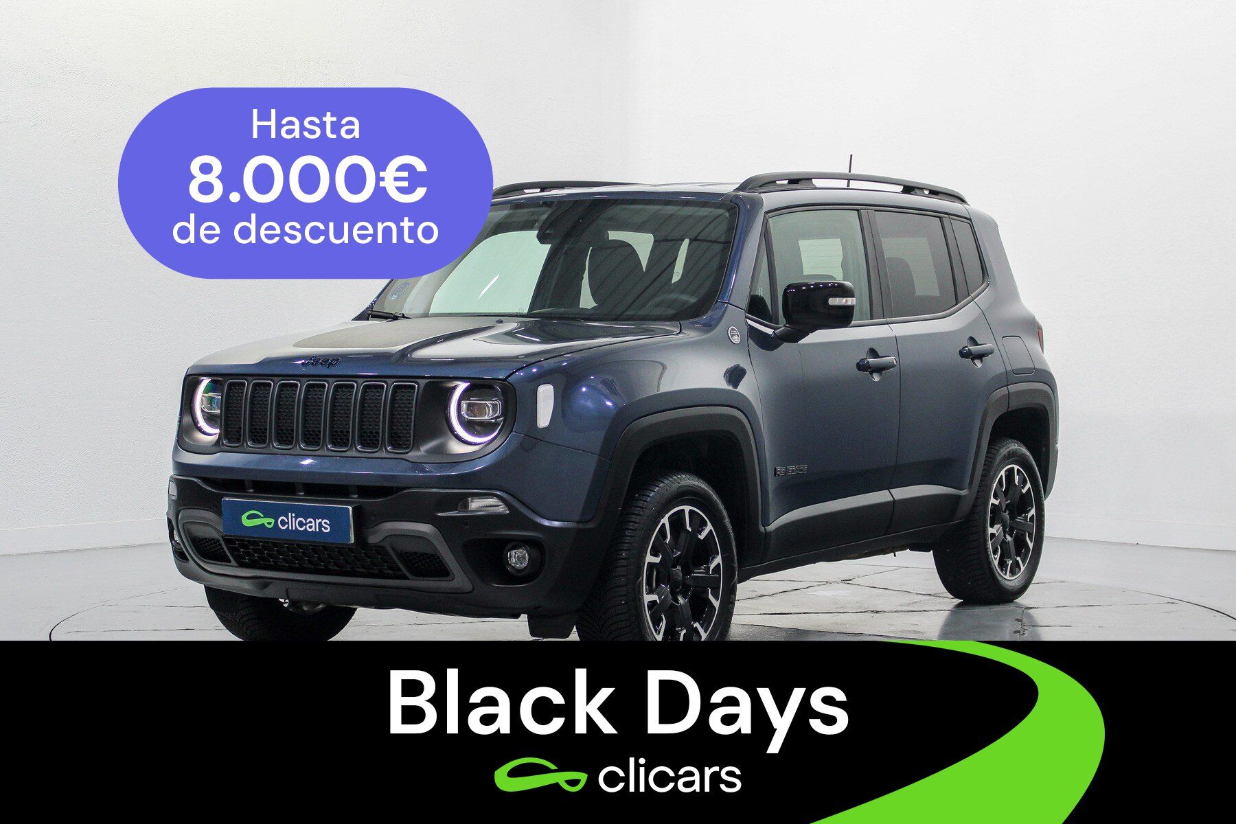 JEEP Renegade (Renegade 1.3 PHEV Trailhawk 4x4 Aut. 177KW) en Madrid