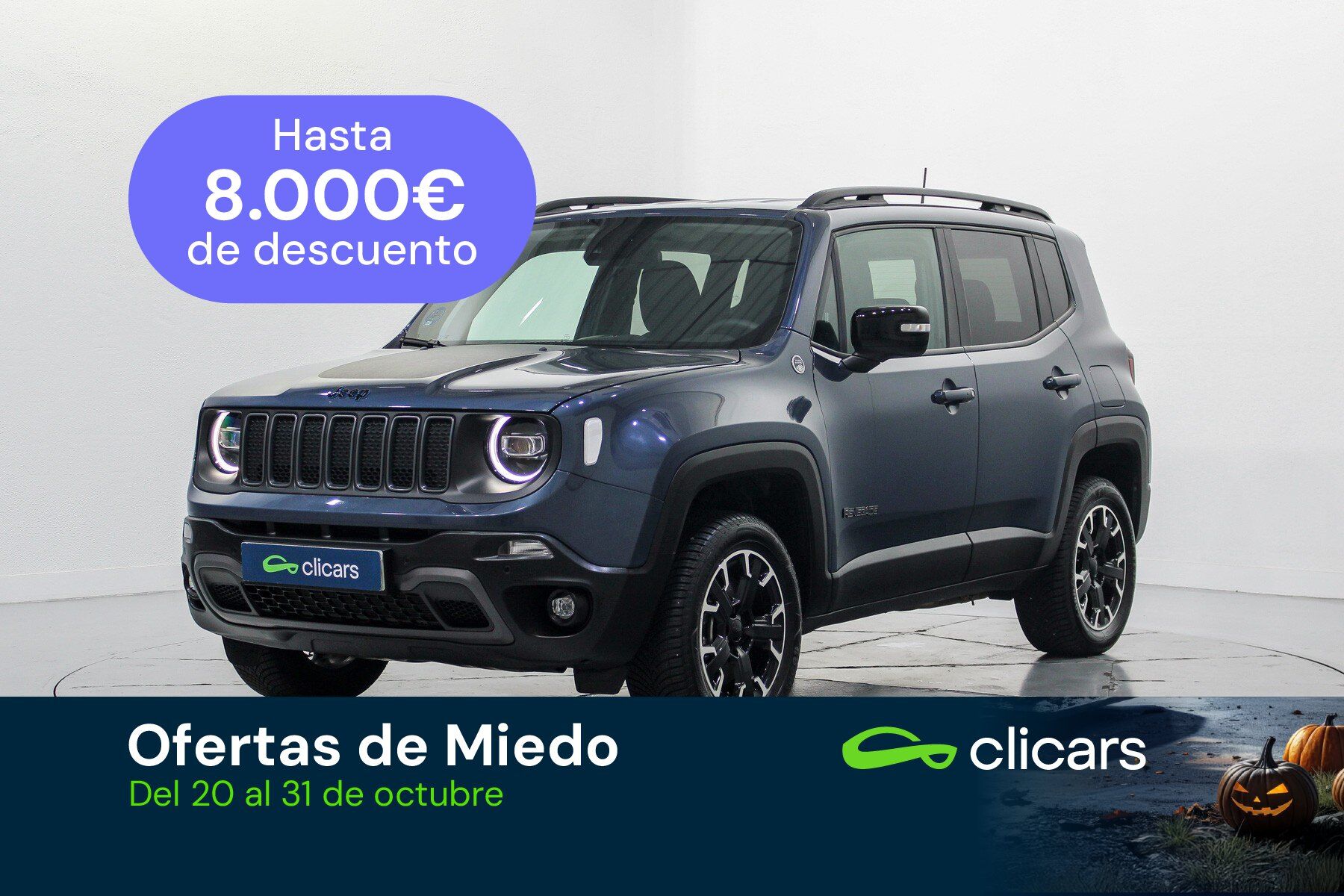 JEEP Renegade (Renegade 1.3 PHEV Trailhawk 4x4 Aut. 177KW) en Madrid