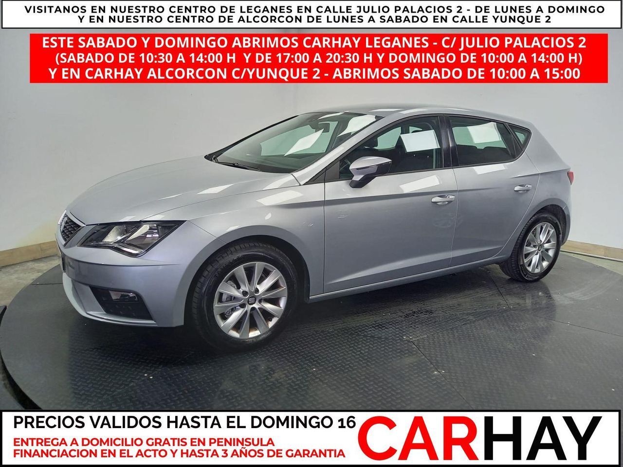 SEAT León (1.4 TGI GNC DSG-7 St&Sp Style) en Madrid